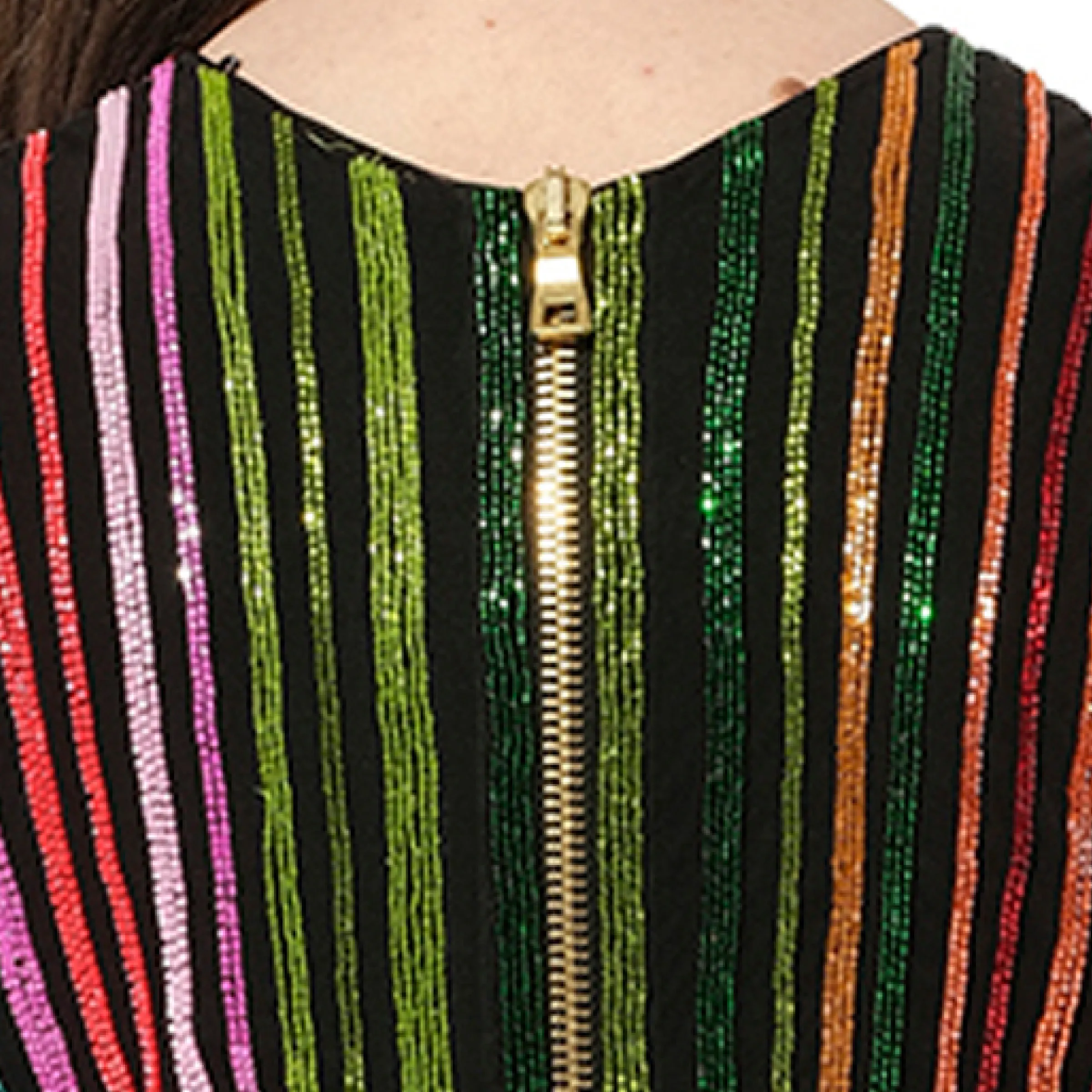 Woven Dress in Multicolor sold by MARAIS product image thumbnail 3