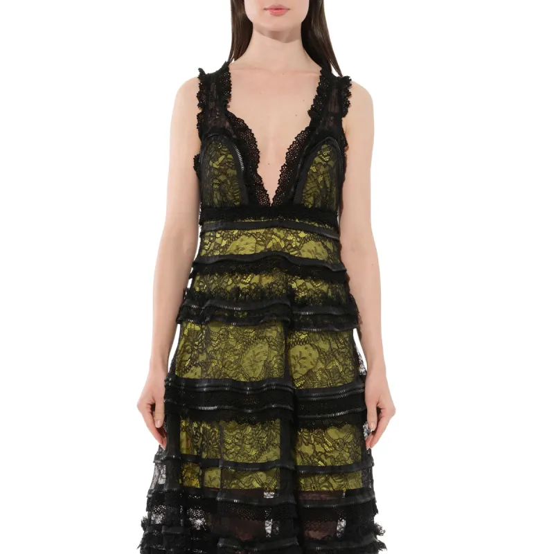 Long Dress in Black made by Givenchy