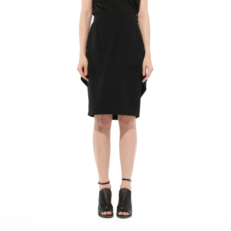 Podium Skirt in Black sold by MARAIS