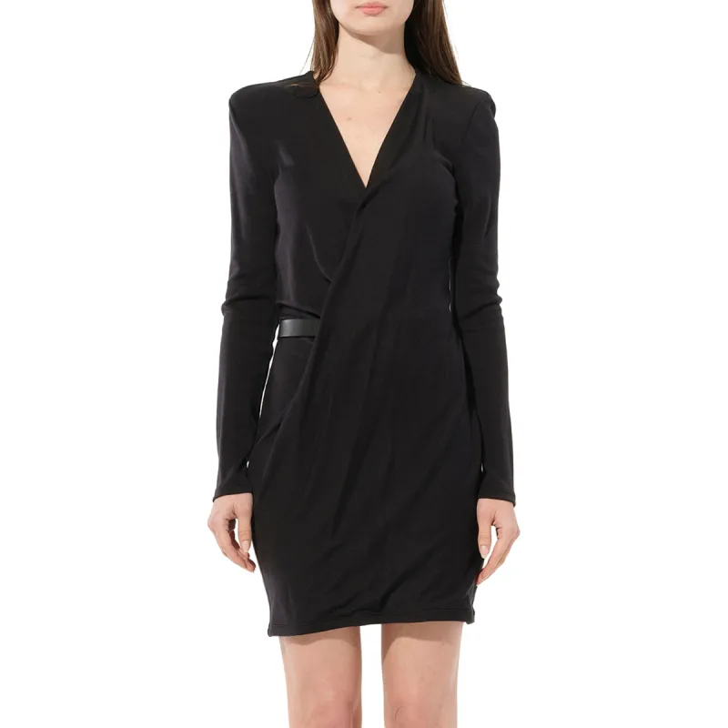 Knit Dress in Black sold by MARAIS