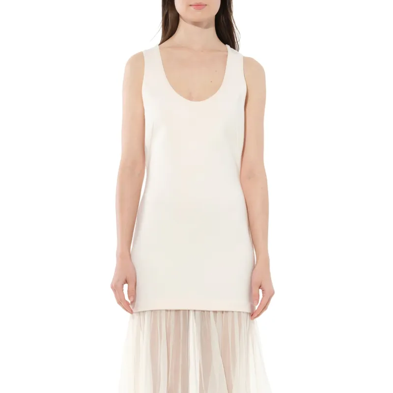 Long Dress in White sold by MARAIS
