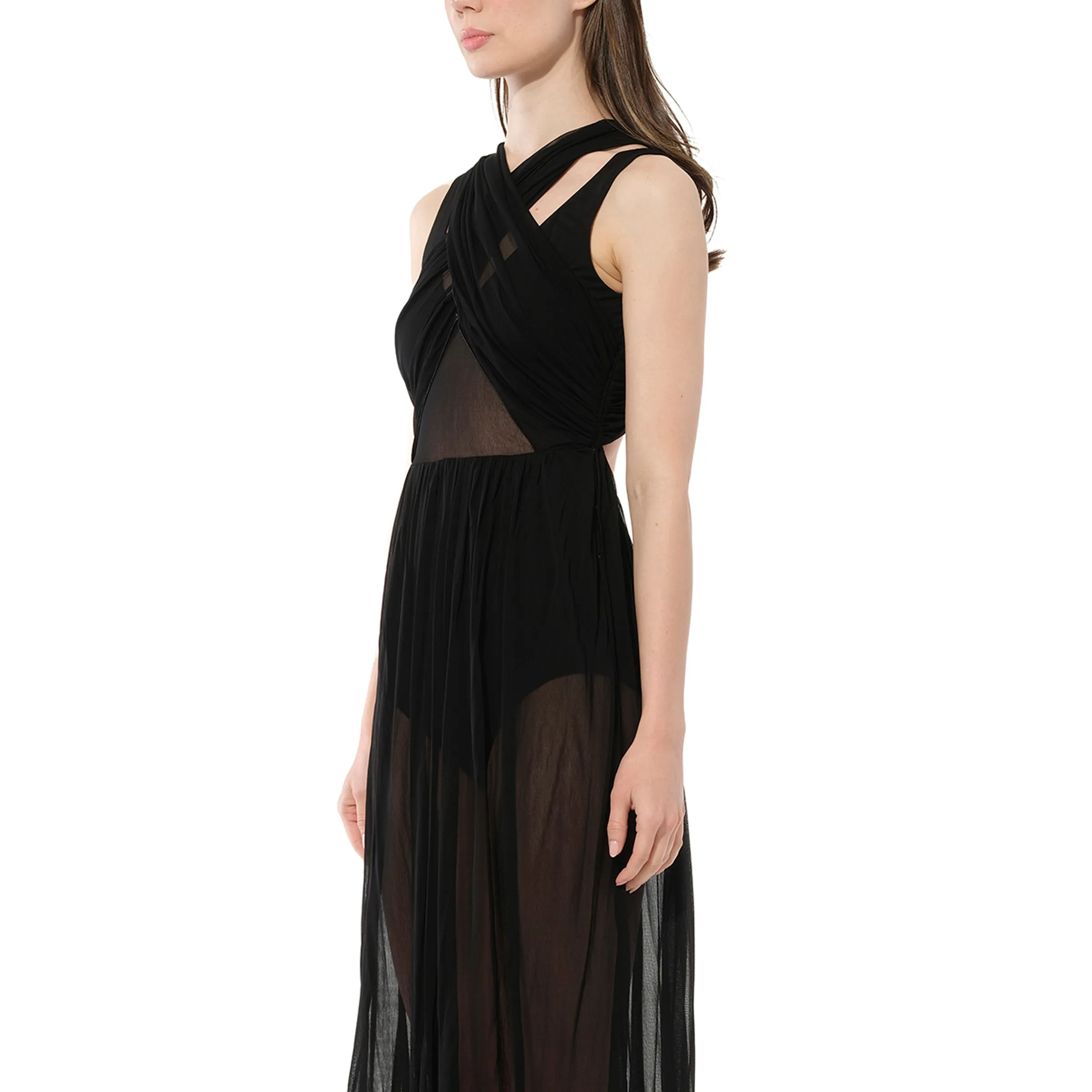 Twist Dress in Black sold by MARAIS product image thumbnail 5