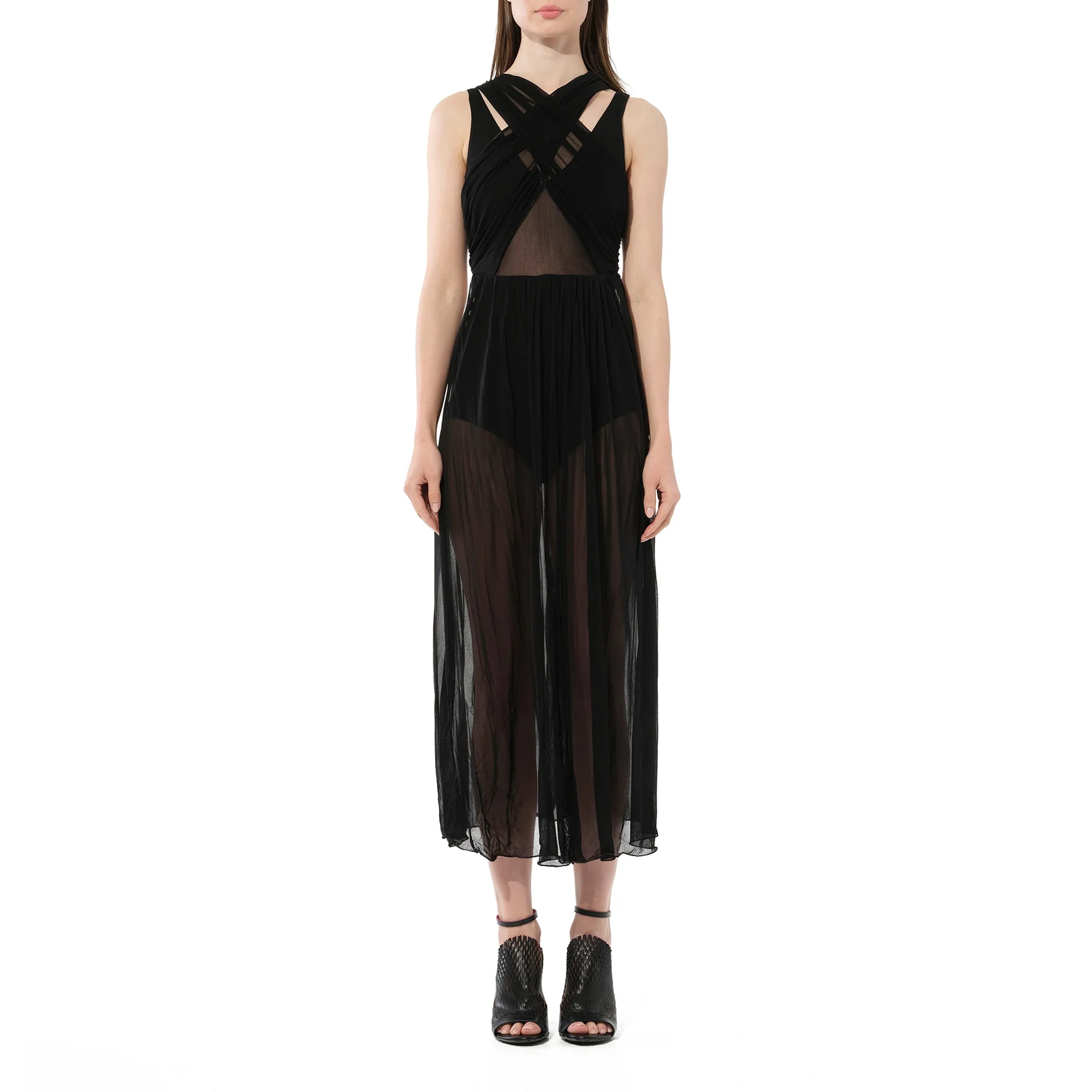 Twist Dress in Black sold by MARAIS product image thumbnail 4