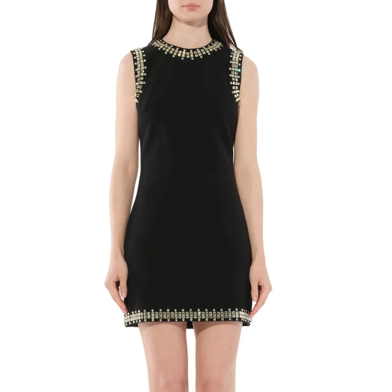 Sleeveless Dress in Black sold by MARAIS