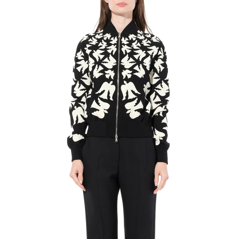 Knit Jacket in Black sold by MARAIS