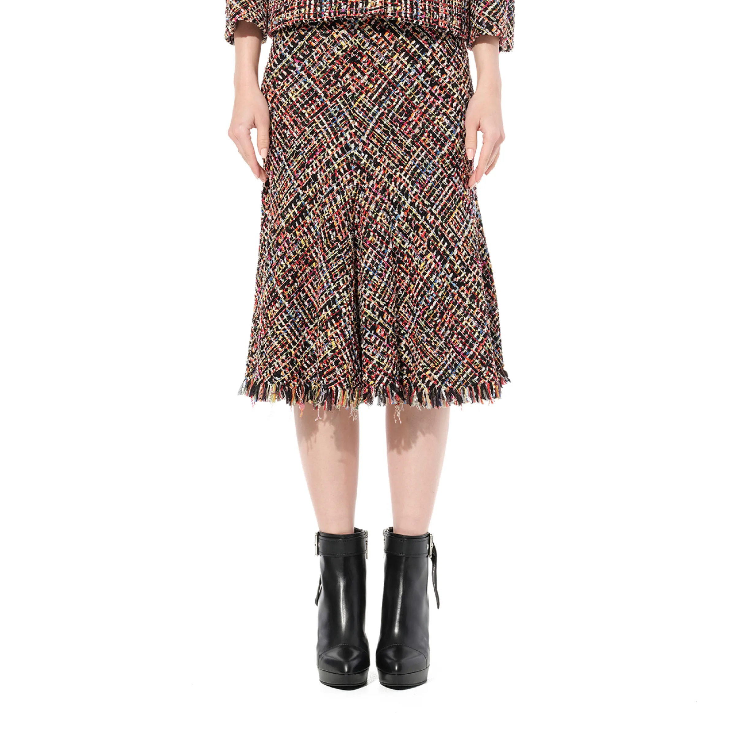 Skirt in Black sold by MARAIS