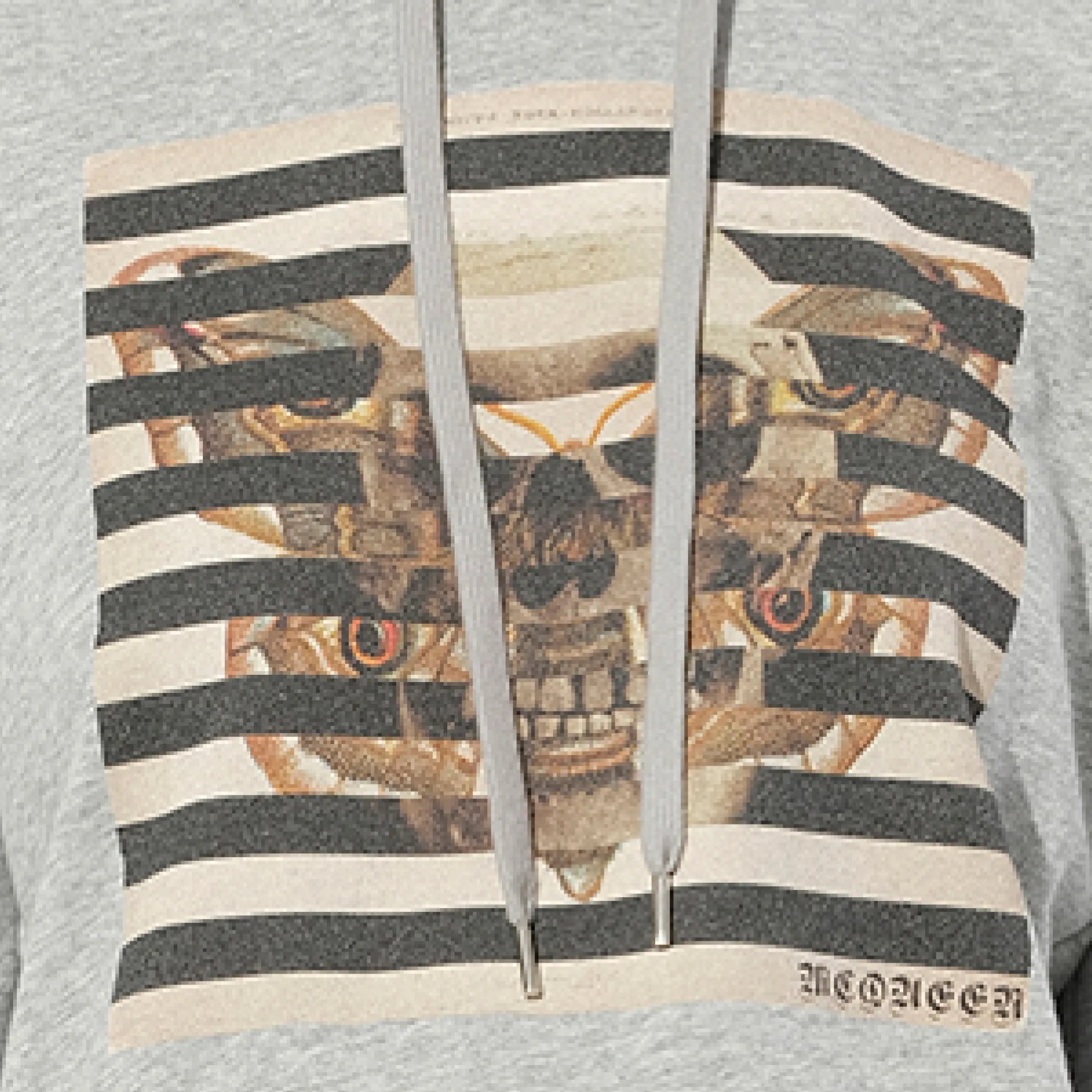 Butterfly Skull Sweatshirt in Grey sold by MARAIS product image thumbnail 2