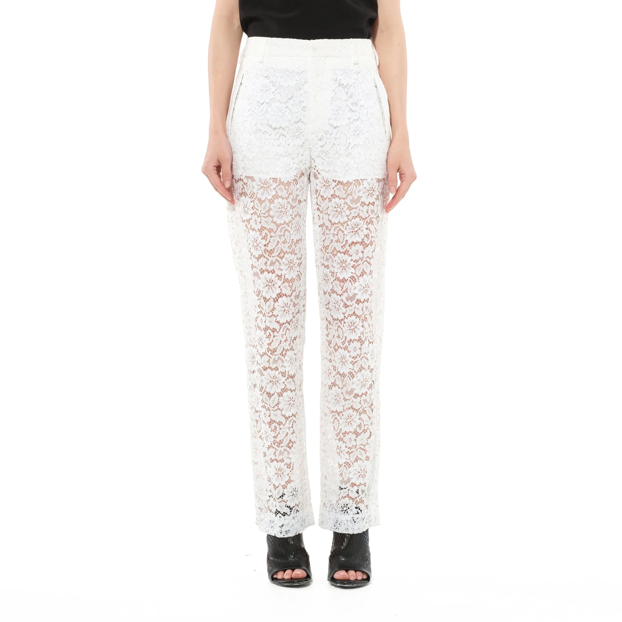 Pants in White sold by MARAIS