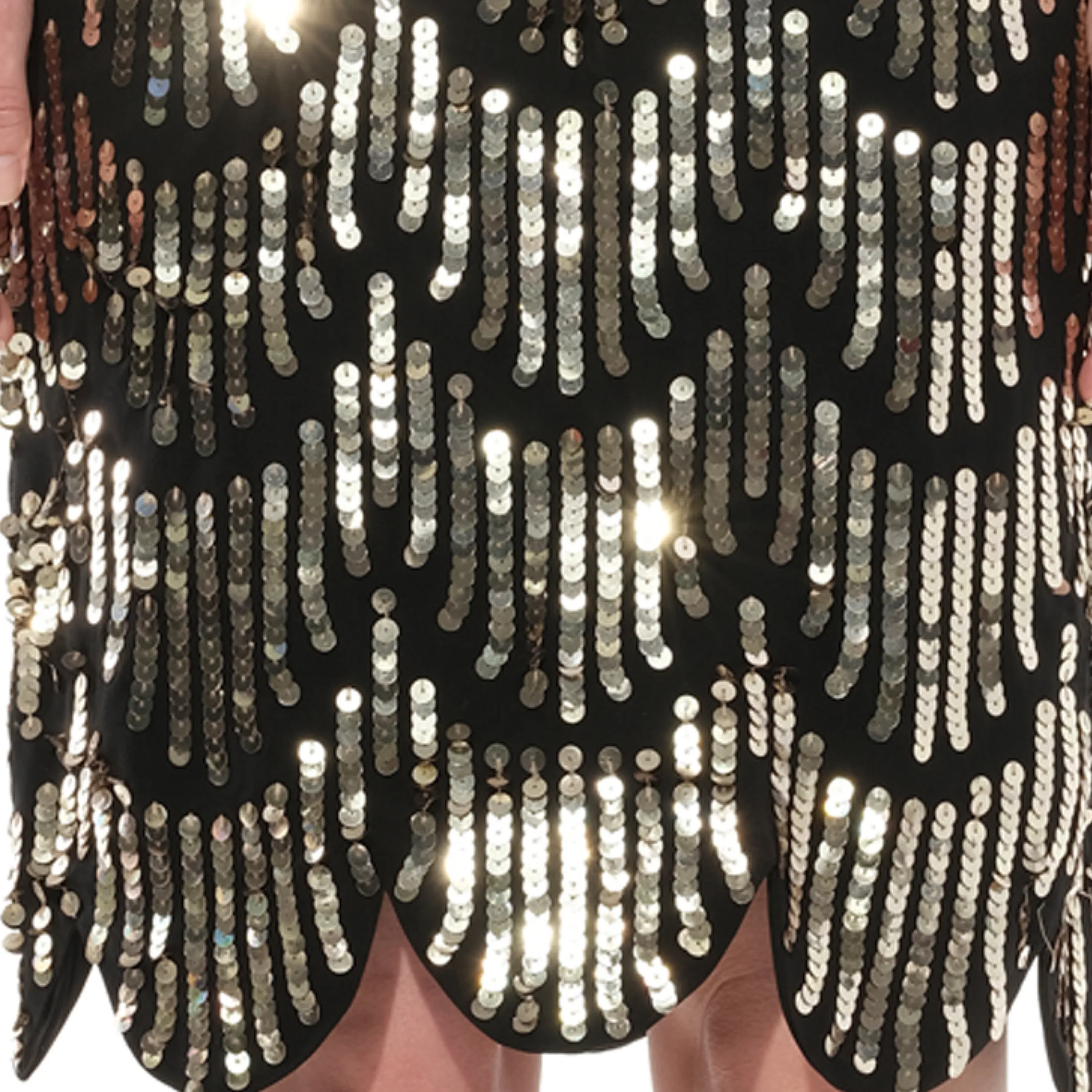 Short Dress in Gold sold by MARAIS product image thumbnail 3