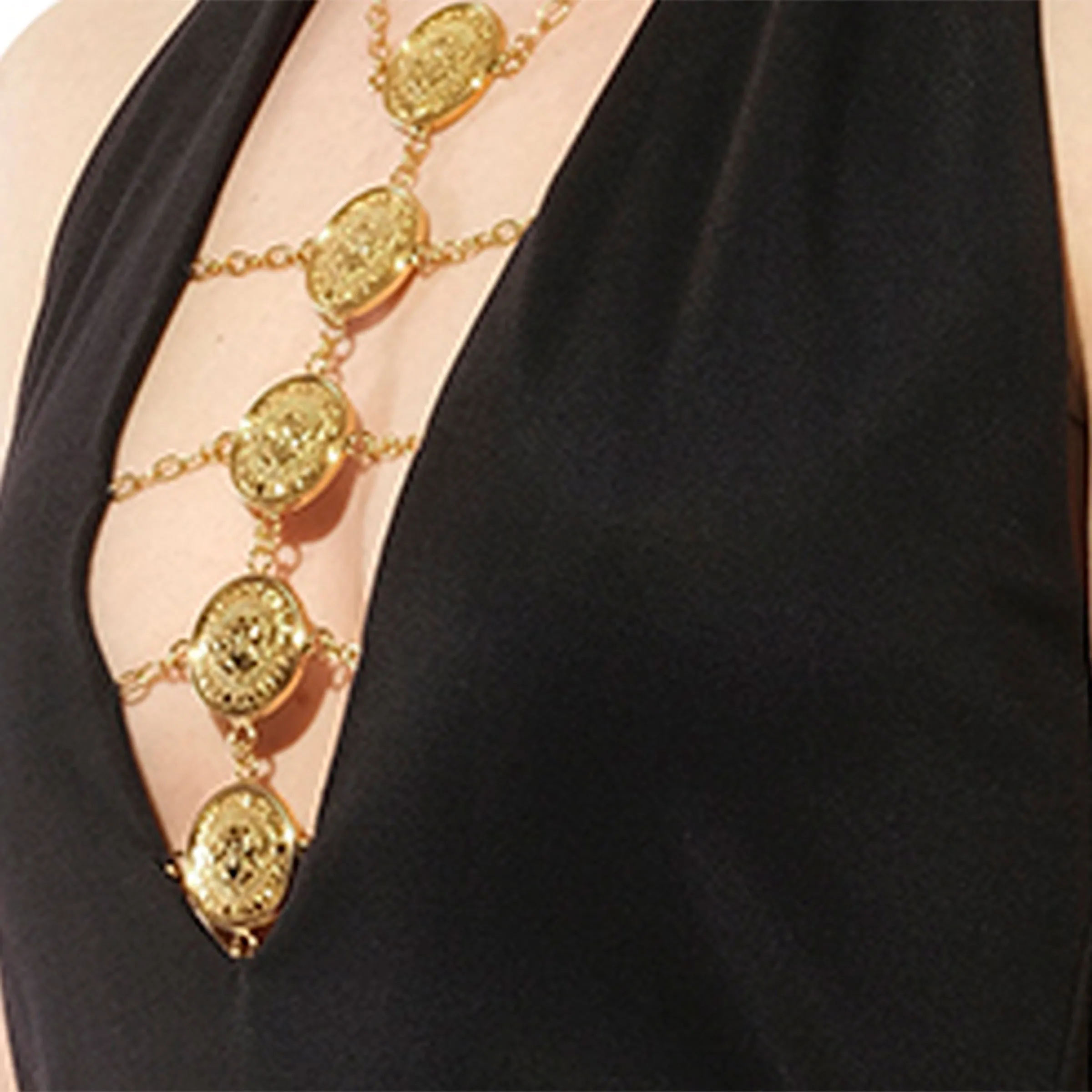 V Neck Jersey Dress sold by MARAIS product image thumbnail 2