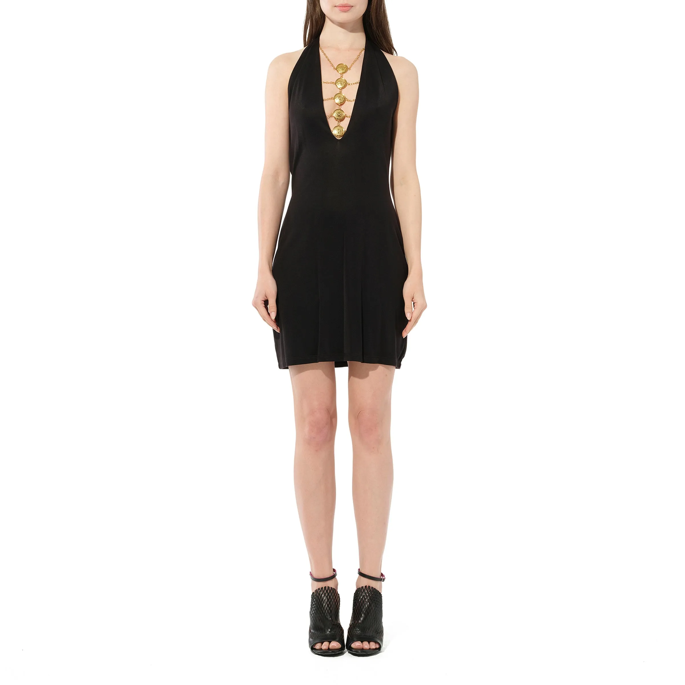 V Neck Jersey Dress sold by MARAIS product image thumbnail 4