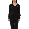 Long Sleeve Sweater in Black sold by MARAIS