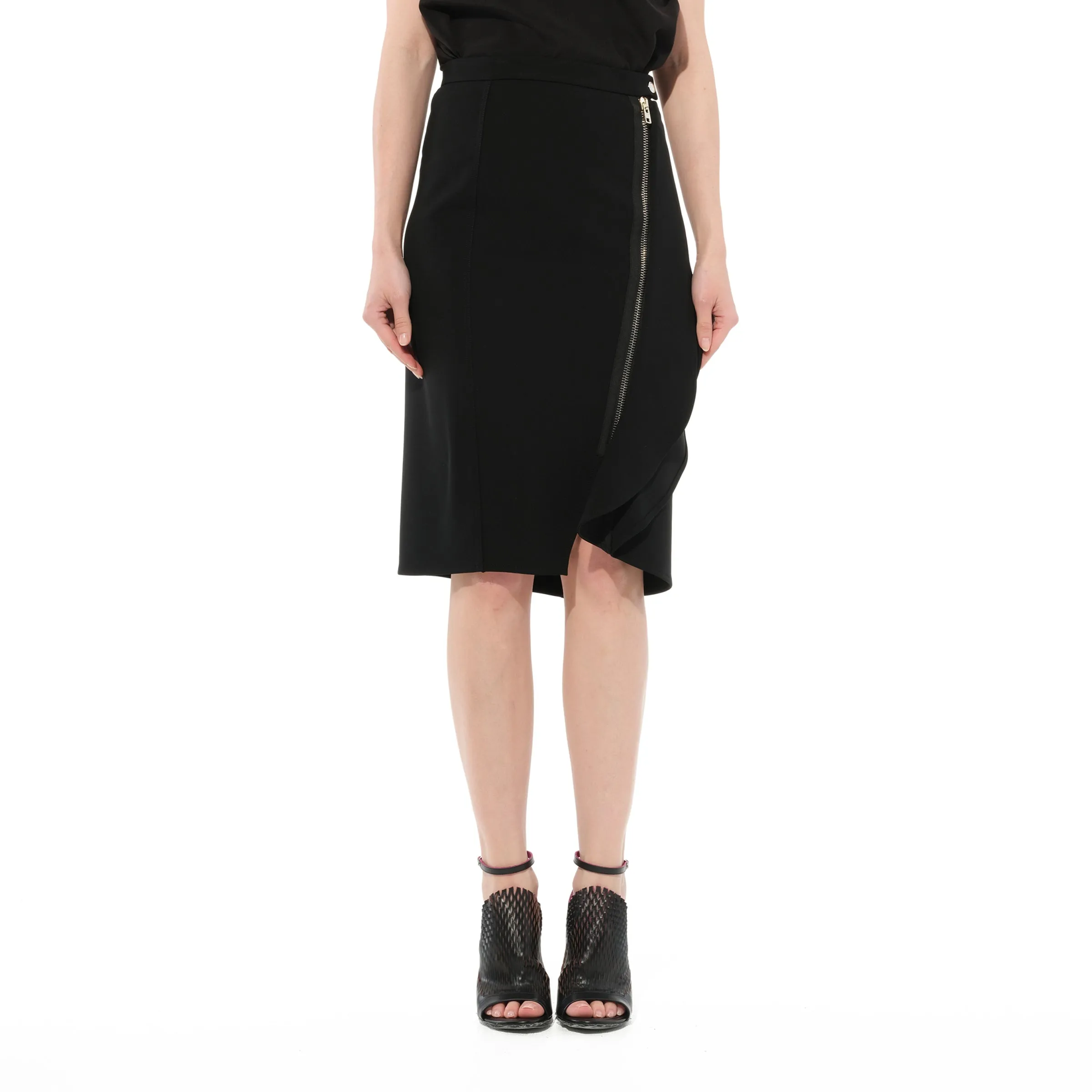 Short Skirt in Black sold by MARAIS