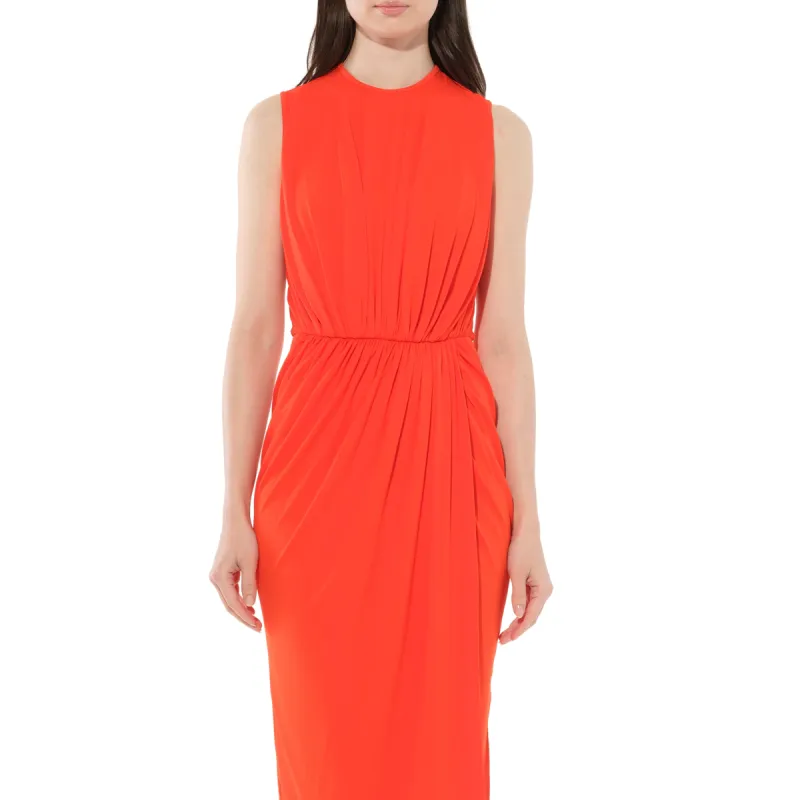 Short Dress in Orange sold by MARAIS
