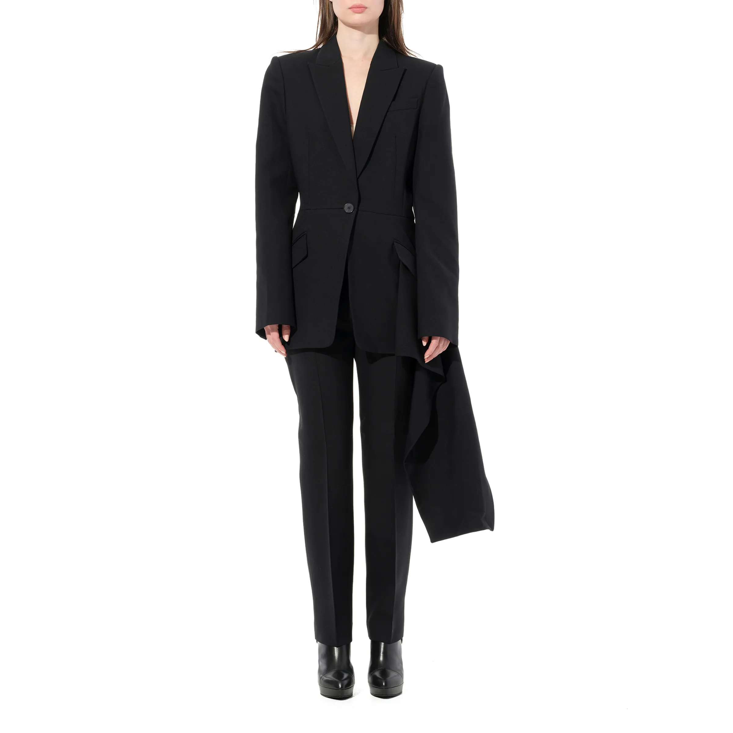 Drape Jacket in Black sold by MARAIS product image thumbnail 4