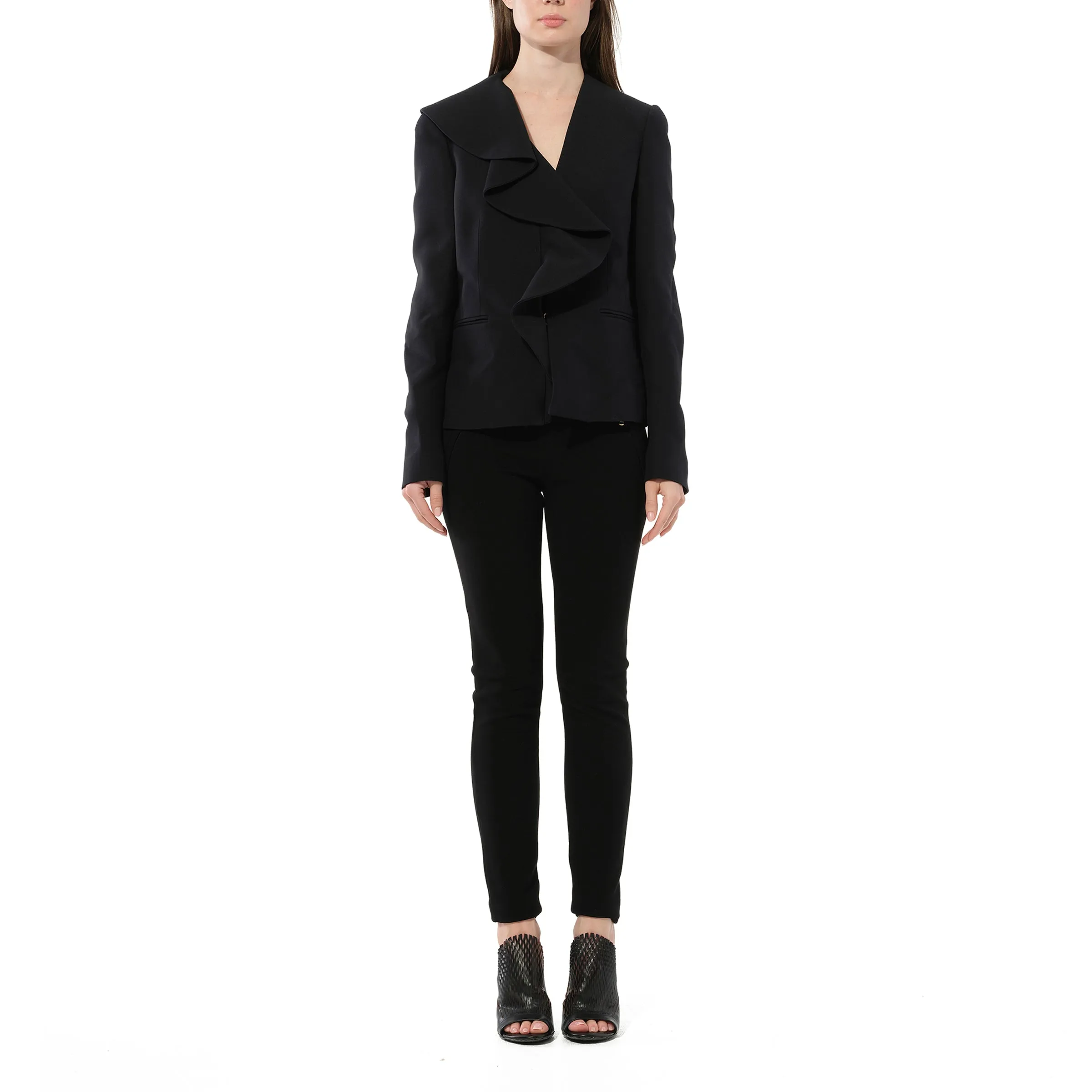 Waterfall Jacket in Black sold by MARAIS product image thumbnail 4