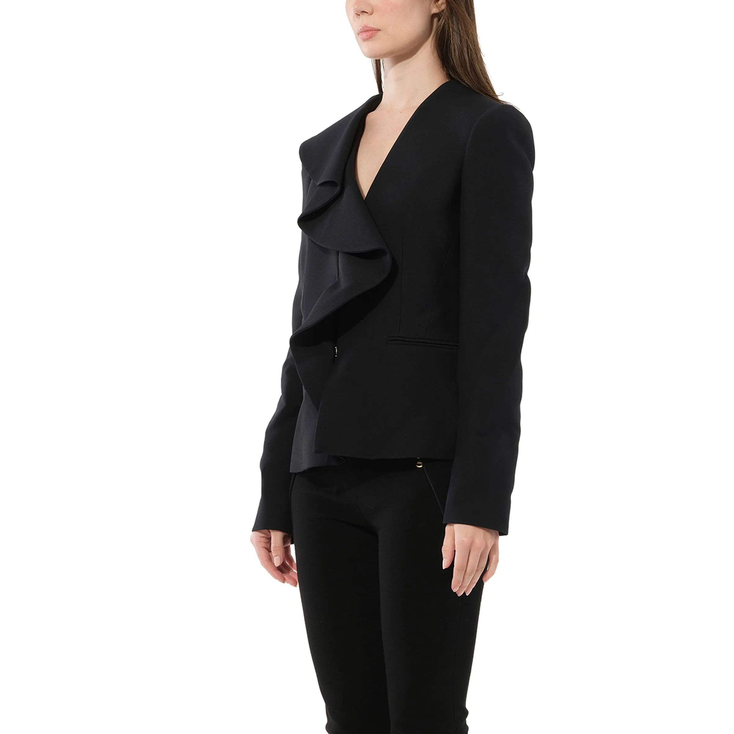 Waterfall Jacket in Black sold by MARAIS product image thumbnail 5