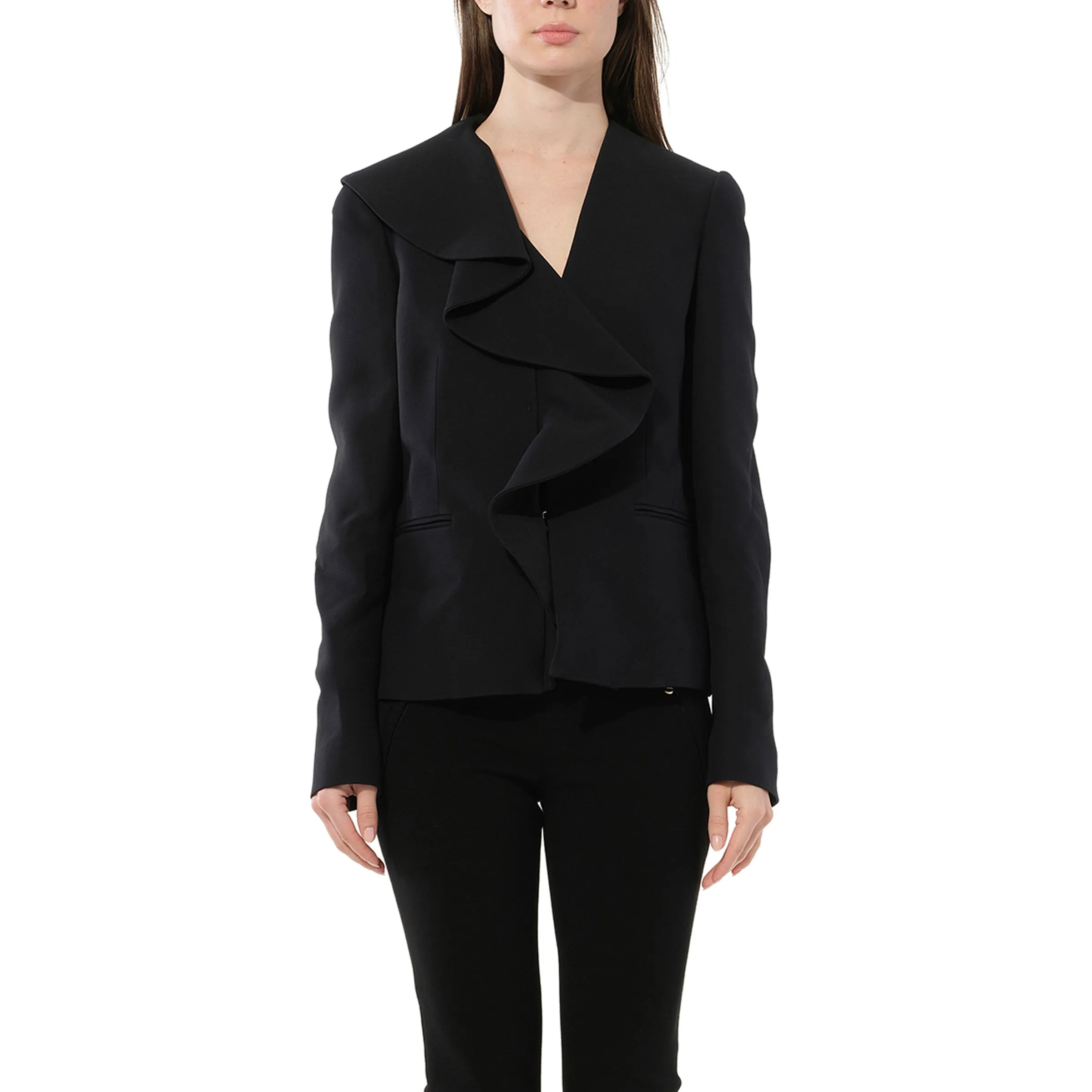 Waterfall Jacket in Black sold by MARAIS
