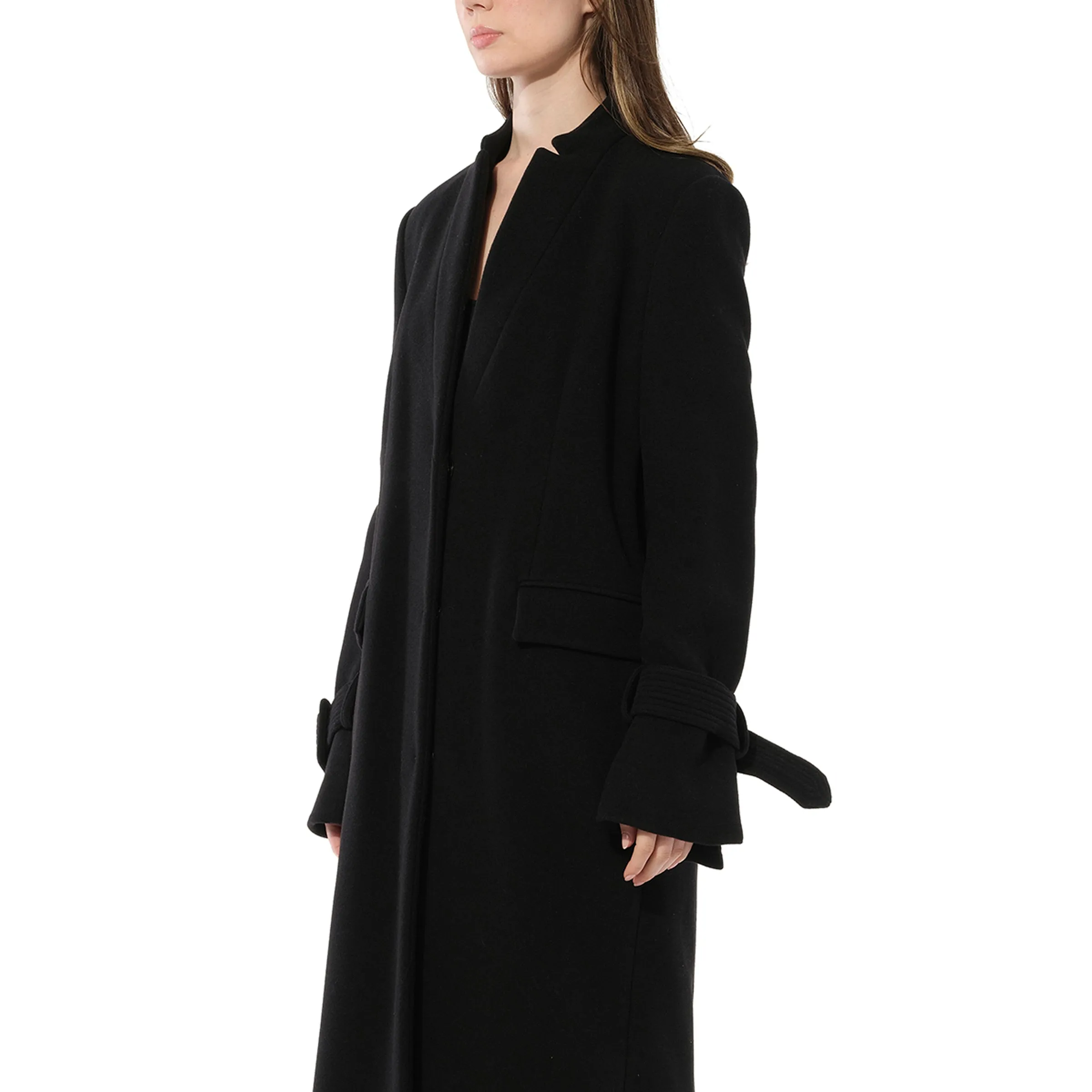 Long Coat in Black sold by MARAIS product image thumbnail 5