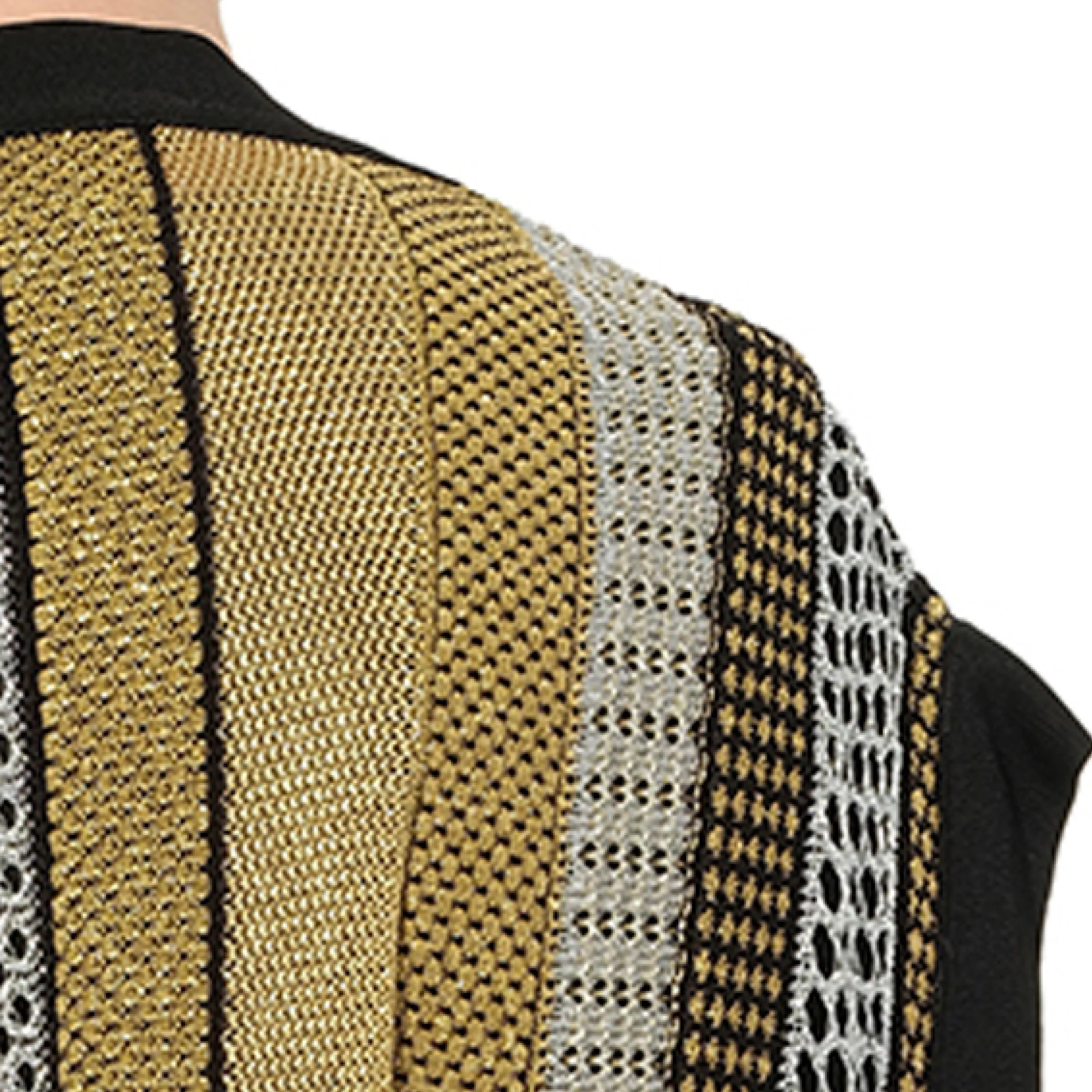 Sleeveless Cardigan Knit in Black sold by MARAIS product image thumbnail 3