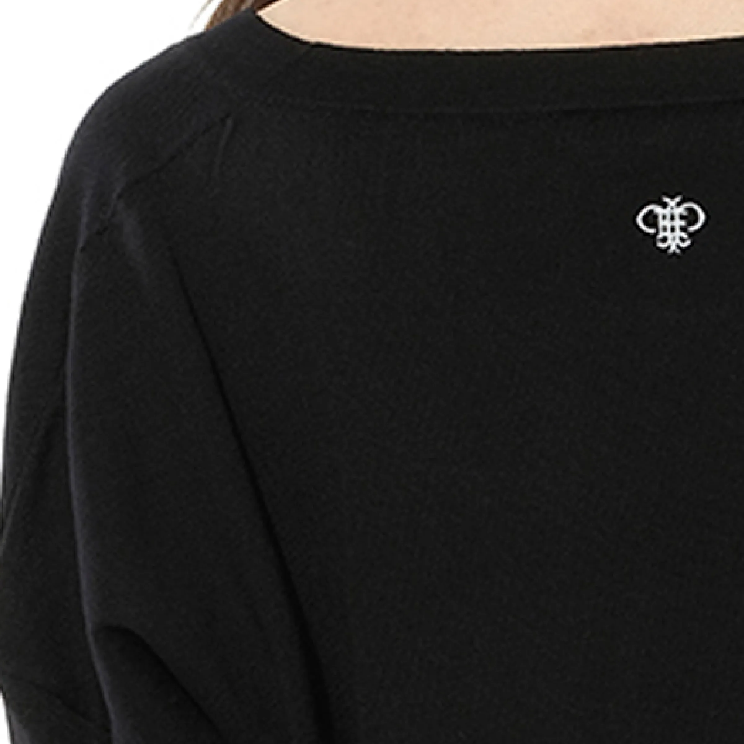 V Neck Sweater in Black sold by MARAIS product image thumbnail 3
