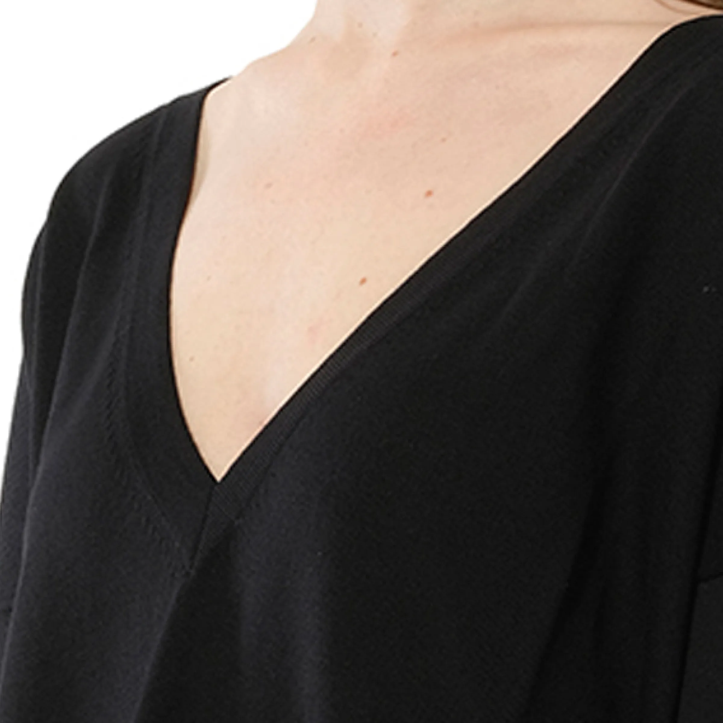 V Neck Sweater in Black sold by MARAIS product image thumbnail 2