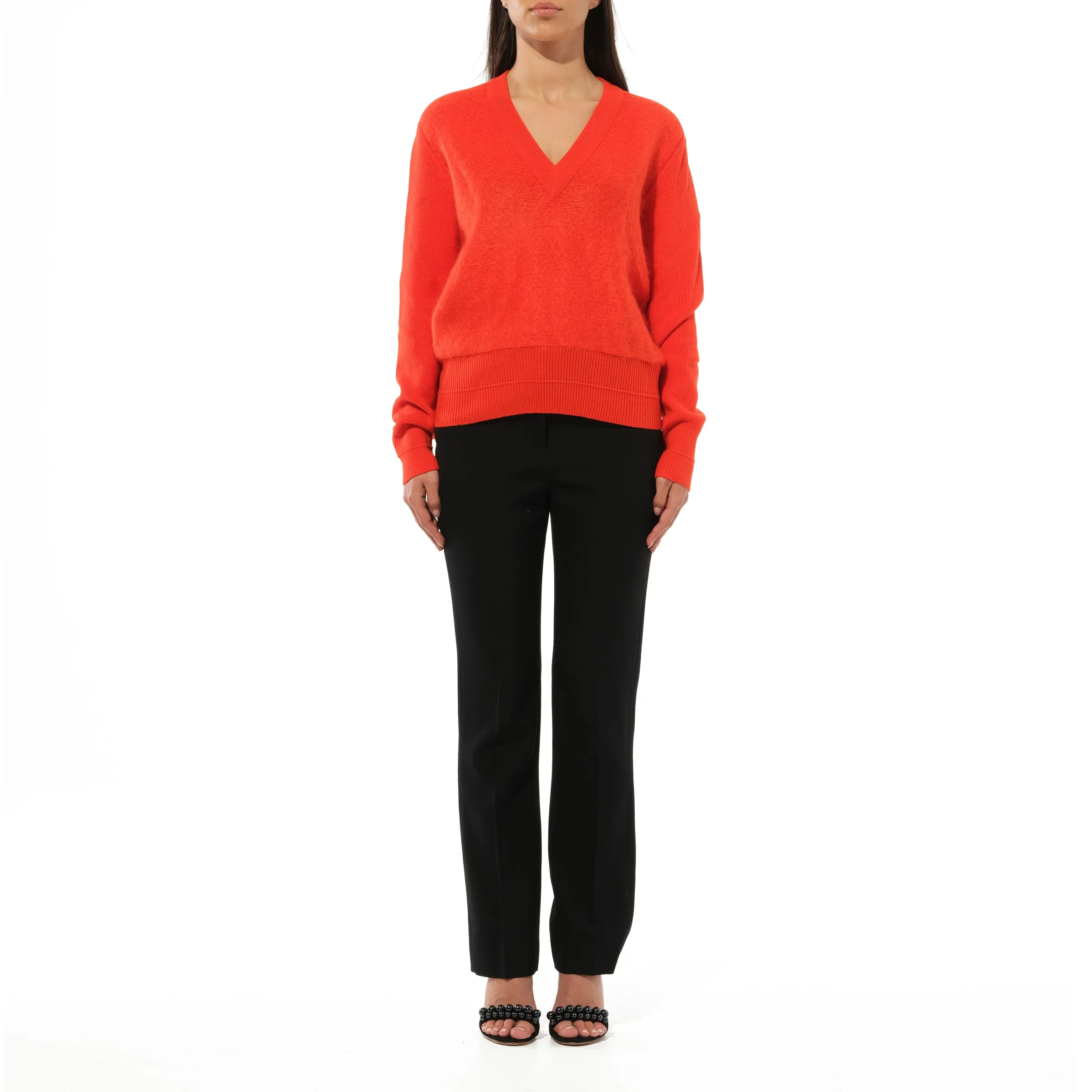 Sweater Knit in Orange sold by MARAIS product image thumbnail 4