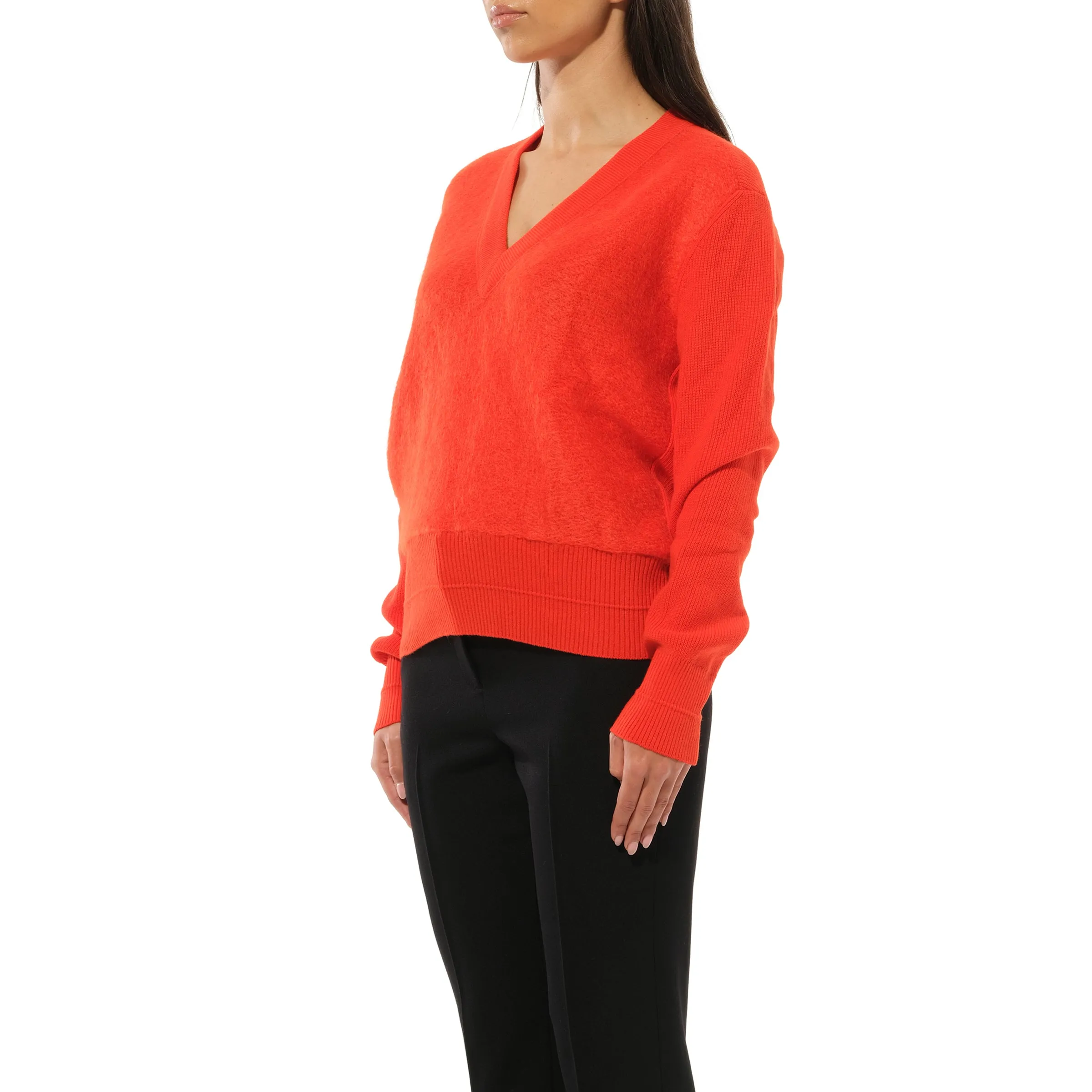 Sweater Knit in Orange sold by MARAIS product image thumbnail 5
