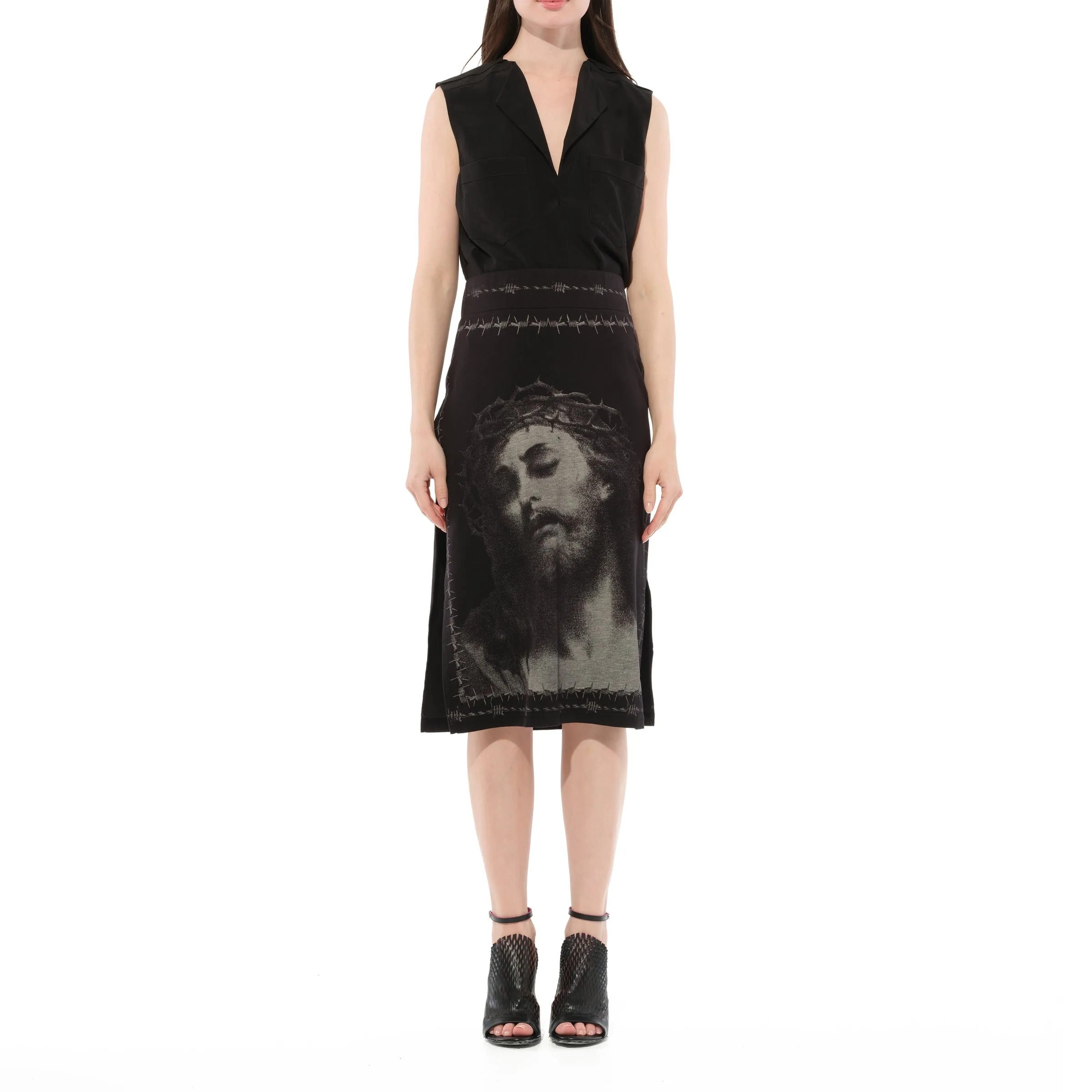 Skirt in Black sold by MARAIS product image thumbnail 4
