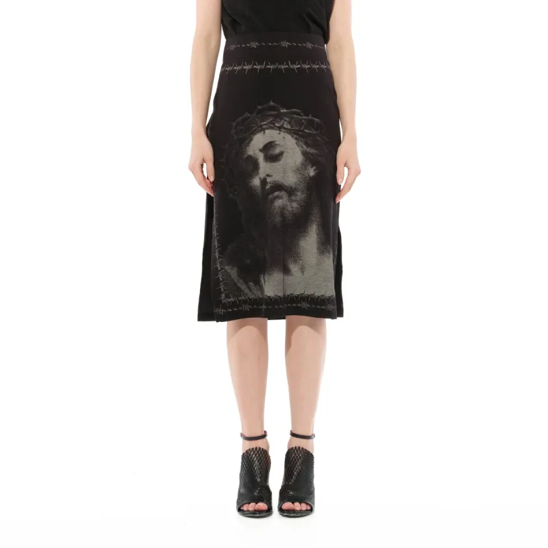Skirt in Black made by Givenchy