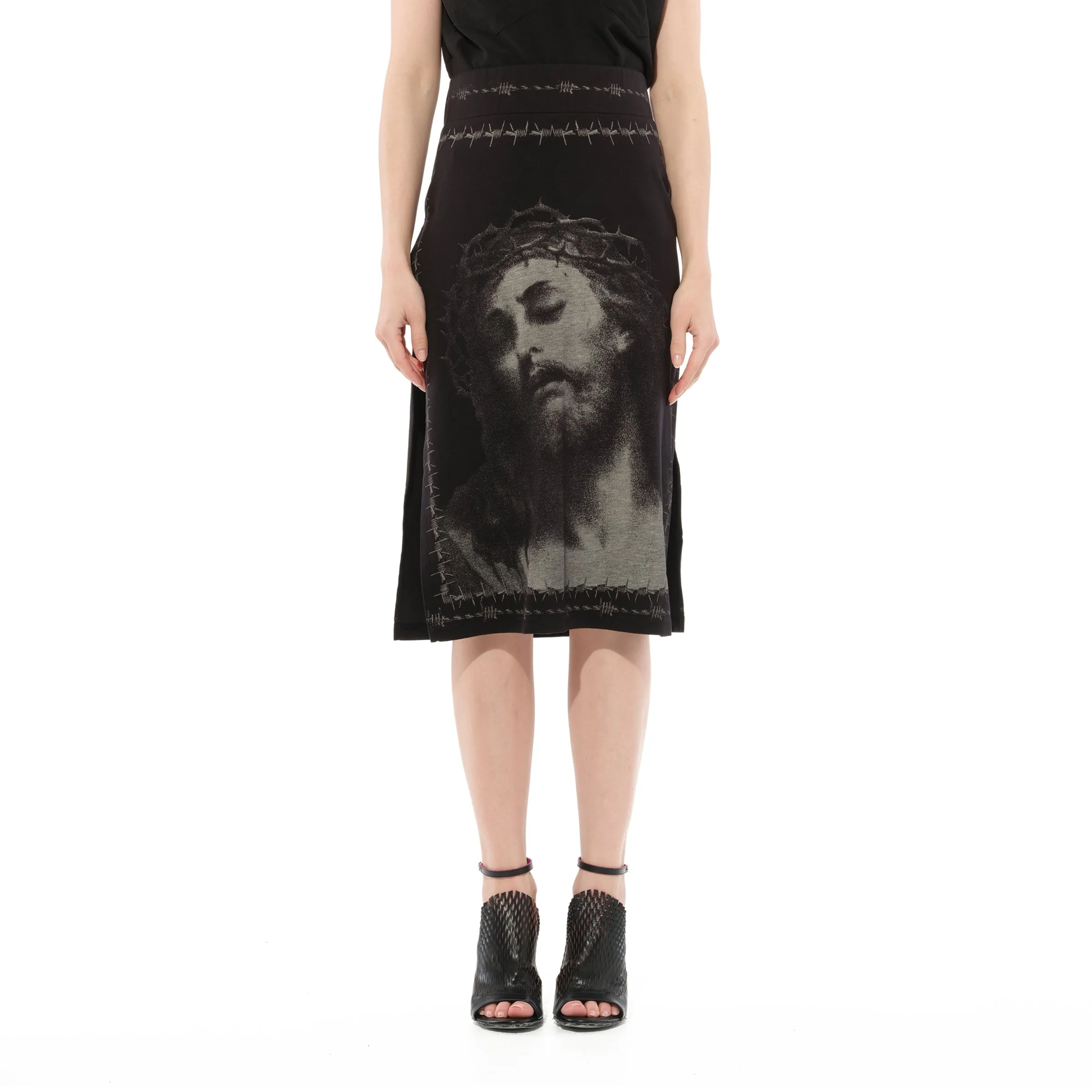 Skirt in Black sold by MARAIS