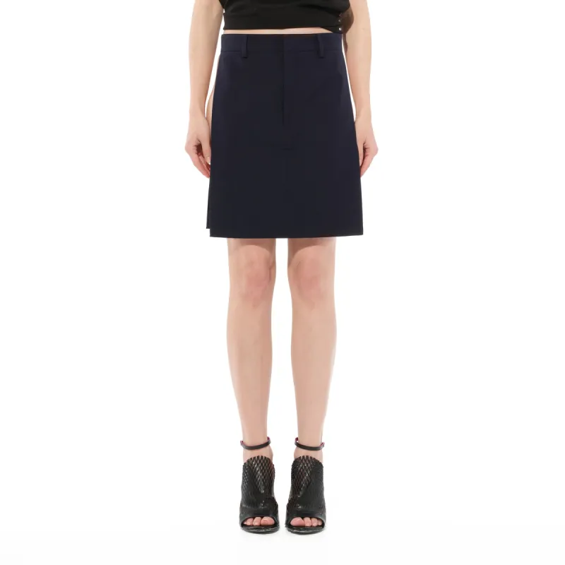 Podium Skirt in Navy sold by MARAIS