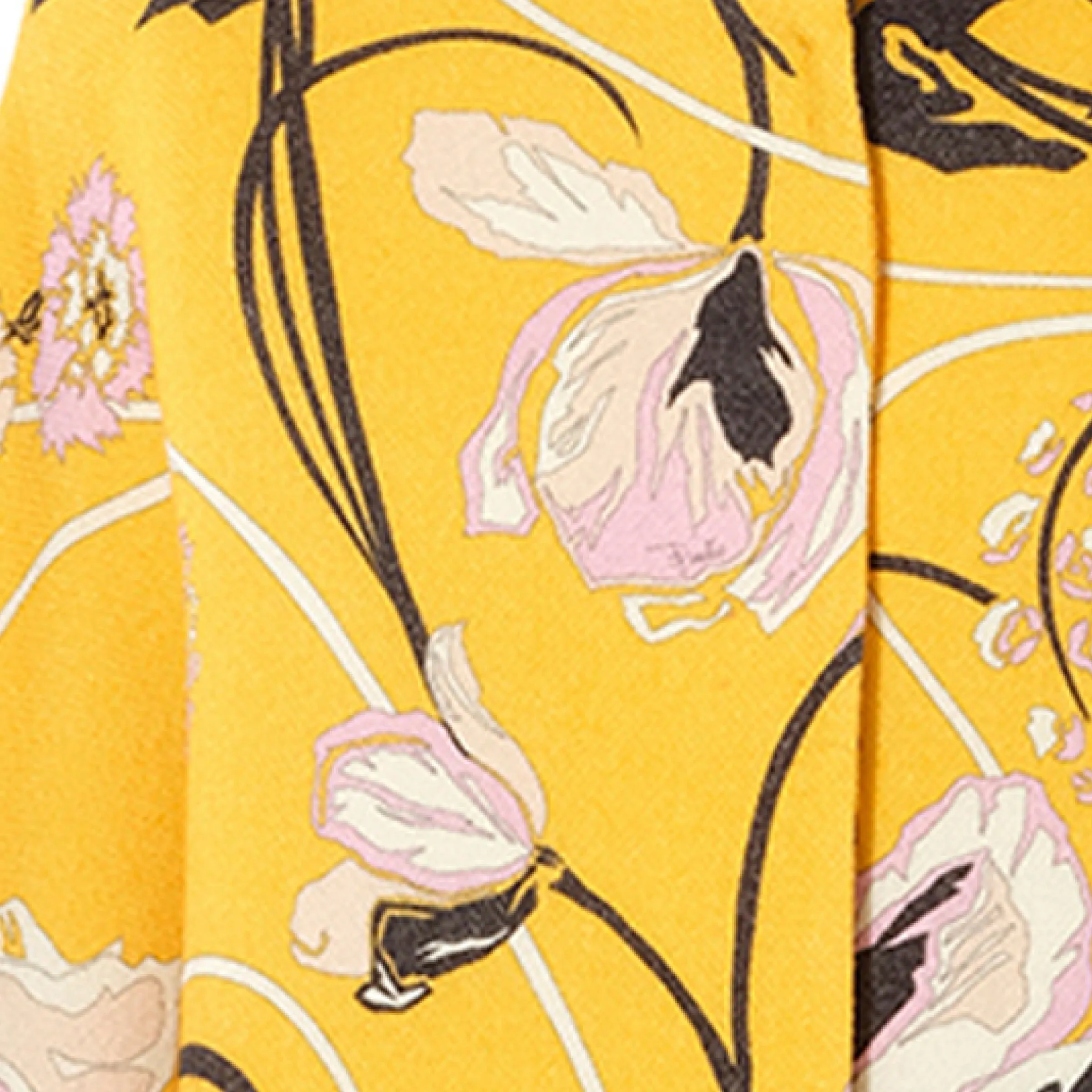 Floral Cape in Giallo sold by MARAIS product image thumbnail 3