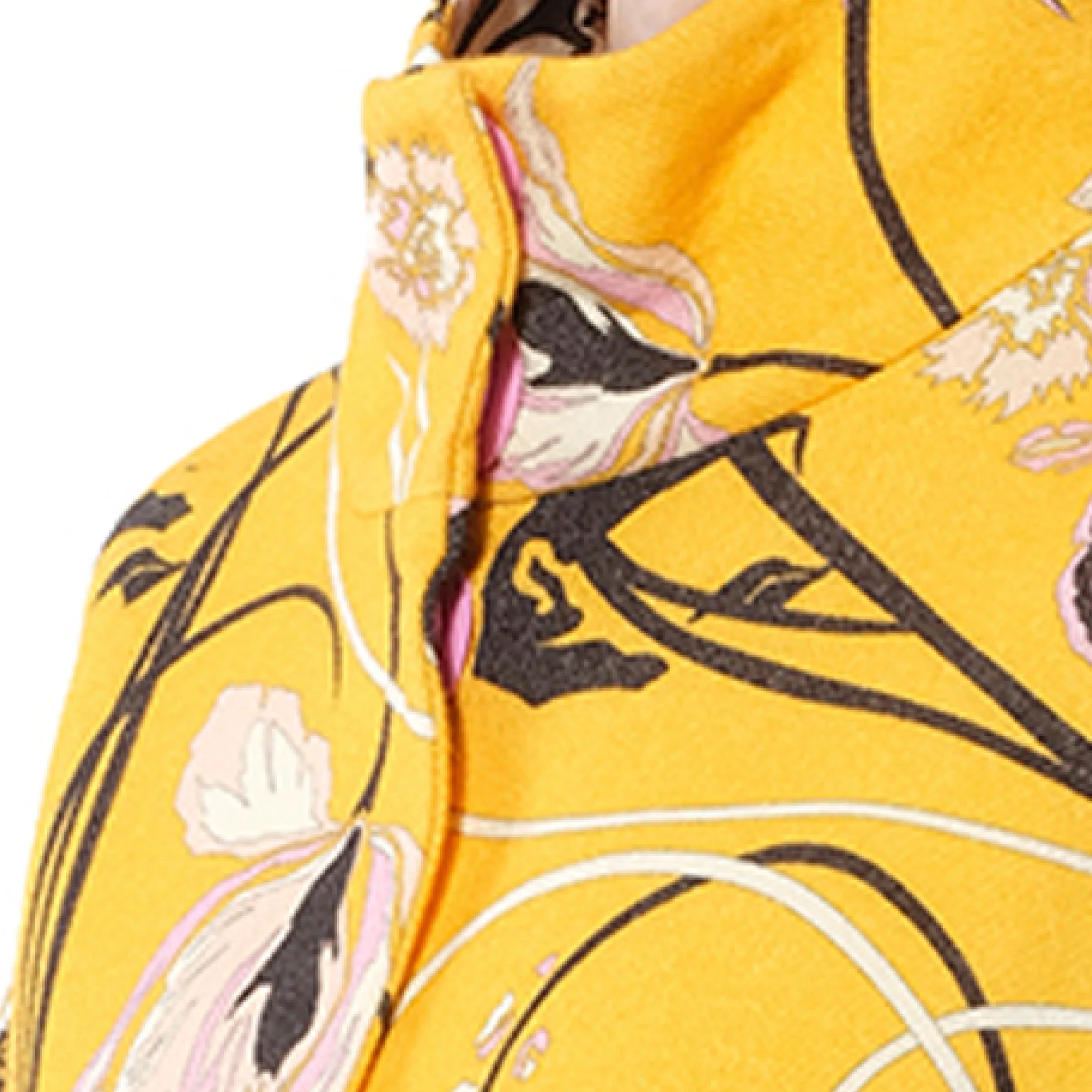 Floral Cape in Giallo sold by MARAIS product image thumbnail 2