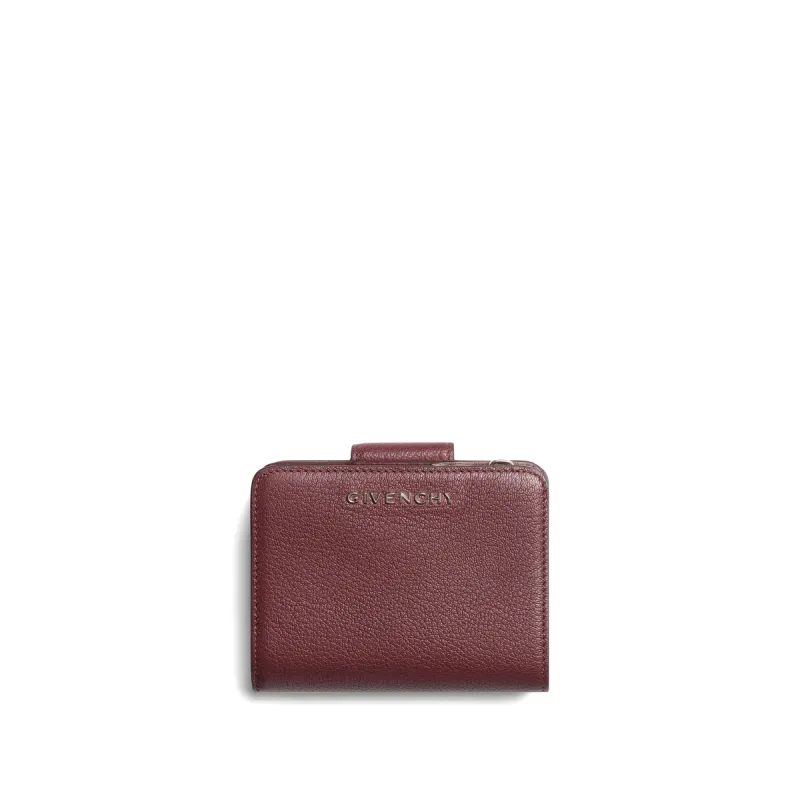 Pandora Compact Wallet in Oxblood sold by MARAIS