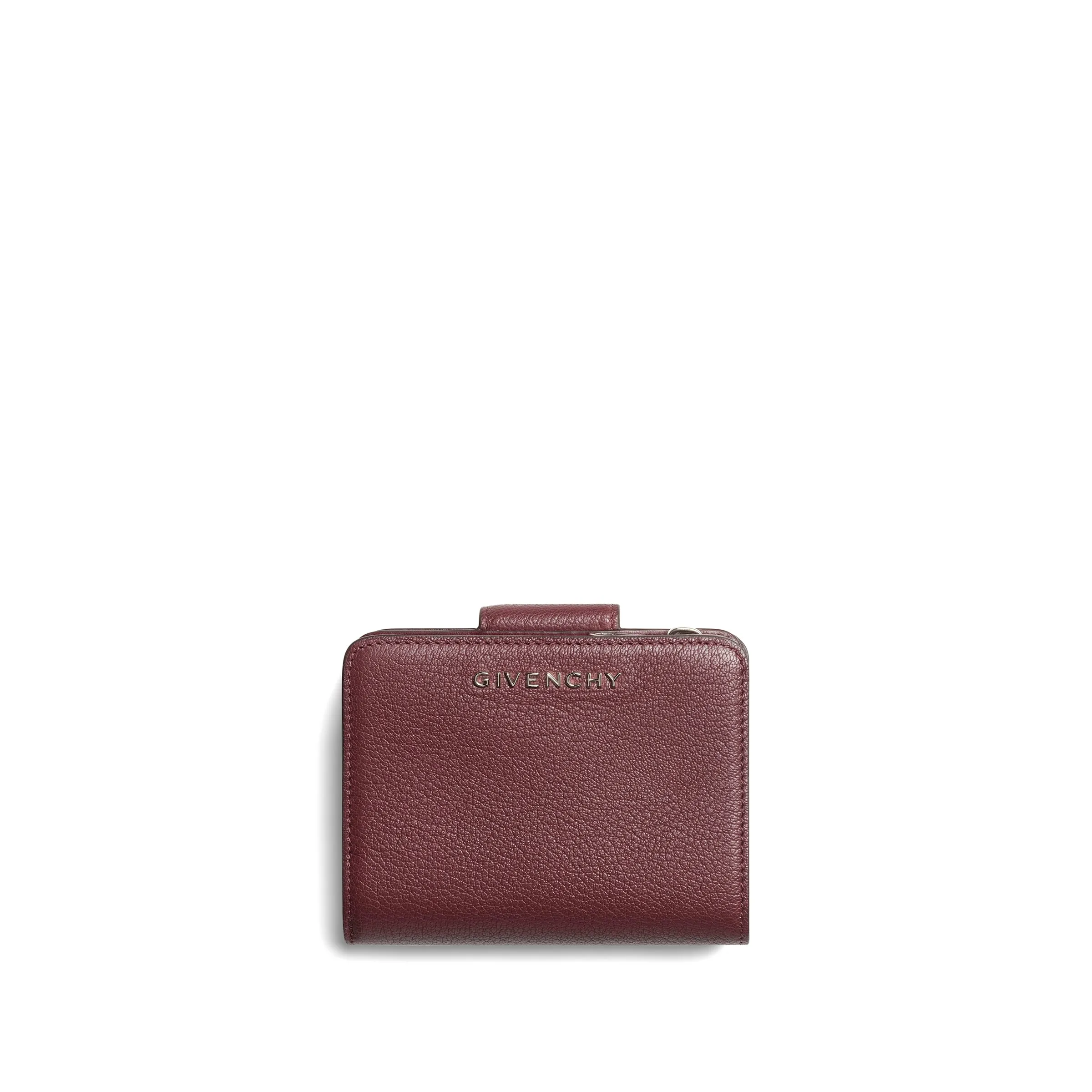 Pandora Compact Wallet in Oxblood sold by MARAIS