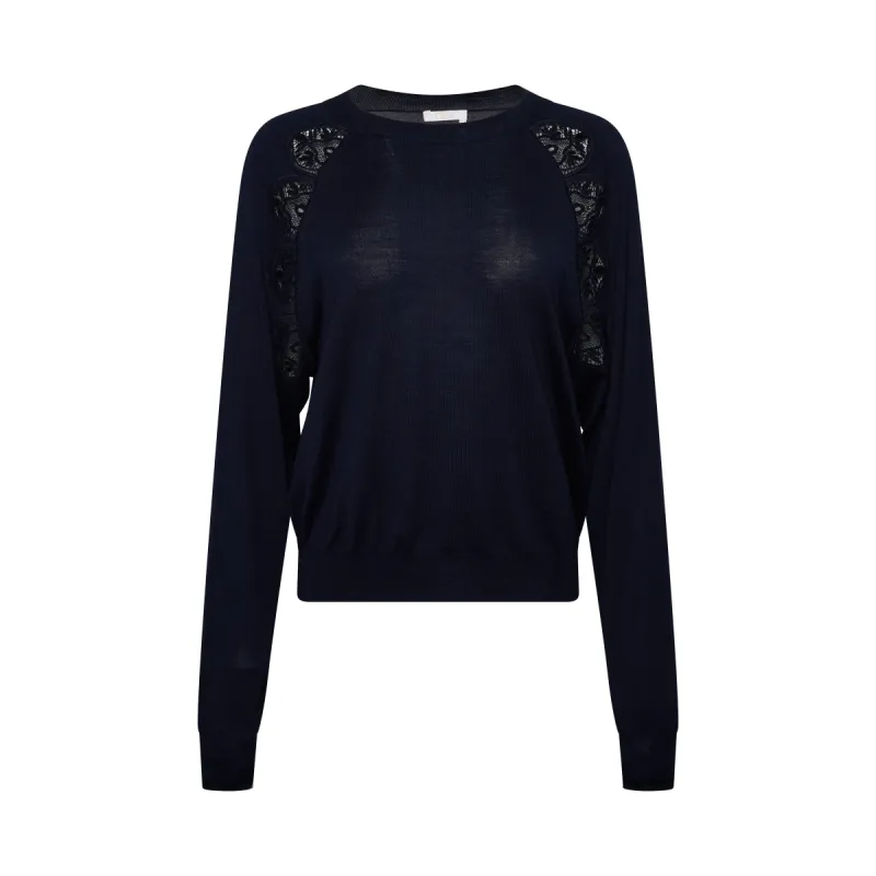 Pullover in Navy sold by MARAIS