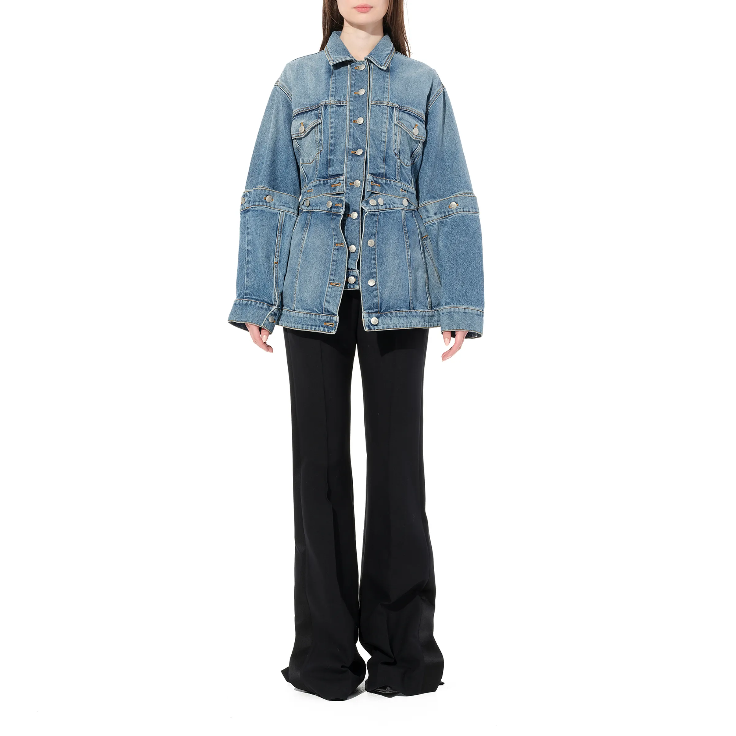 Slash Denim Jacket in Vintage sold by MARAIS product image thumbnail 4