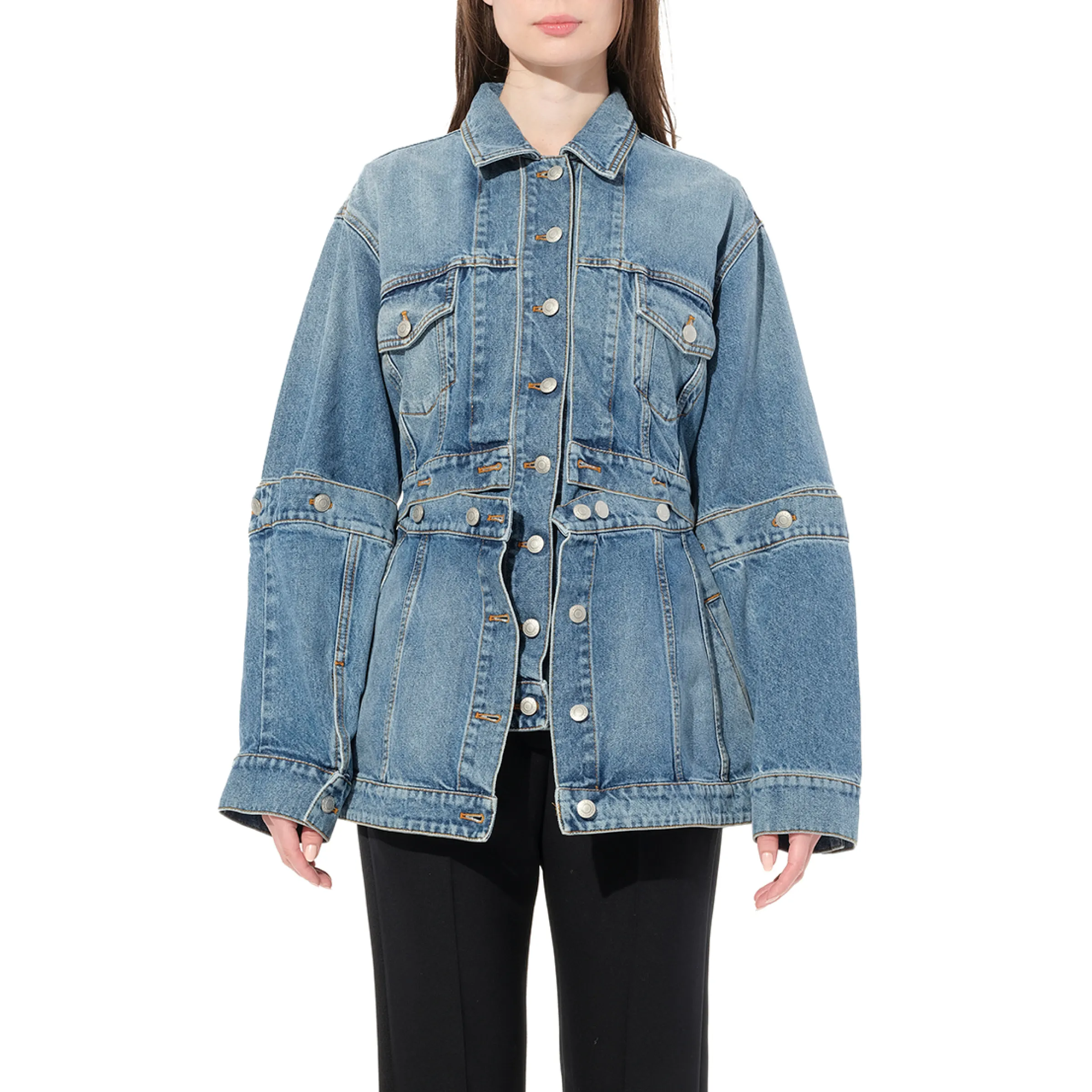 Slash Denim Jacket in Vintage sold by MARAIS