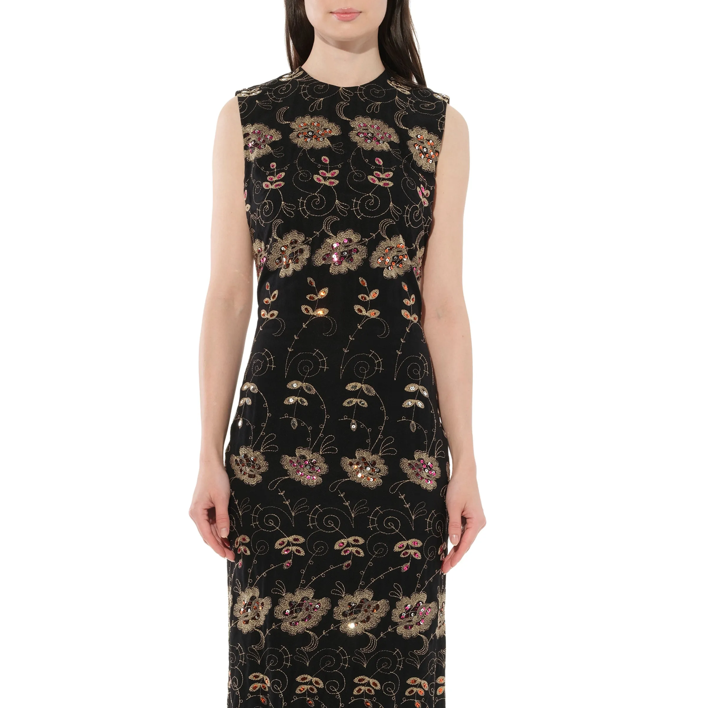 Short Dress in Black sold by MARAIS