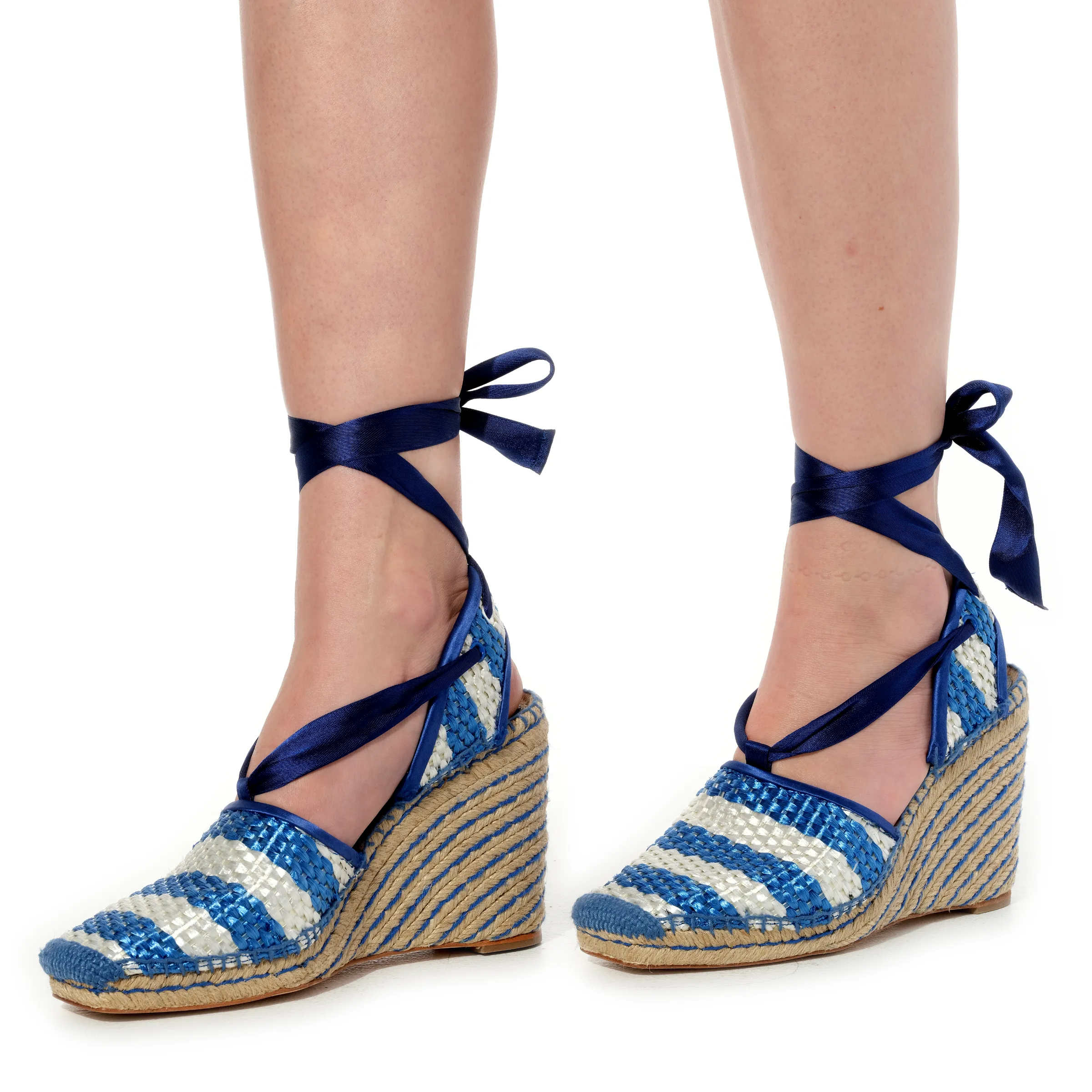 Lea Espadrille in Blue sold by MARAIS product image thumbnail 3