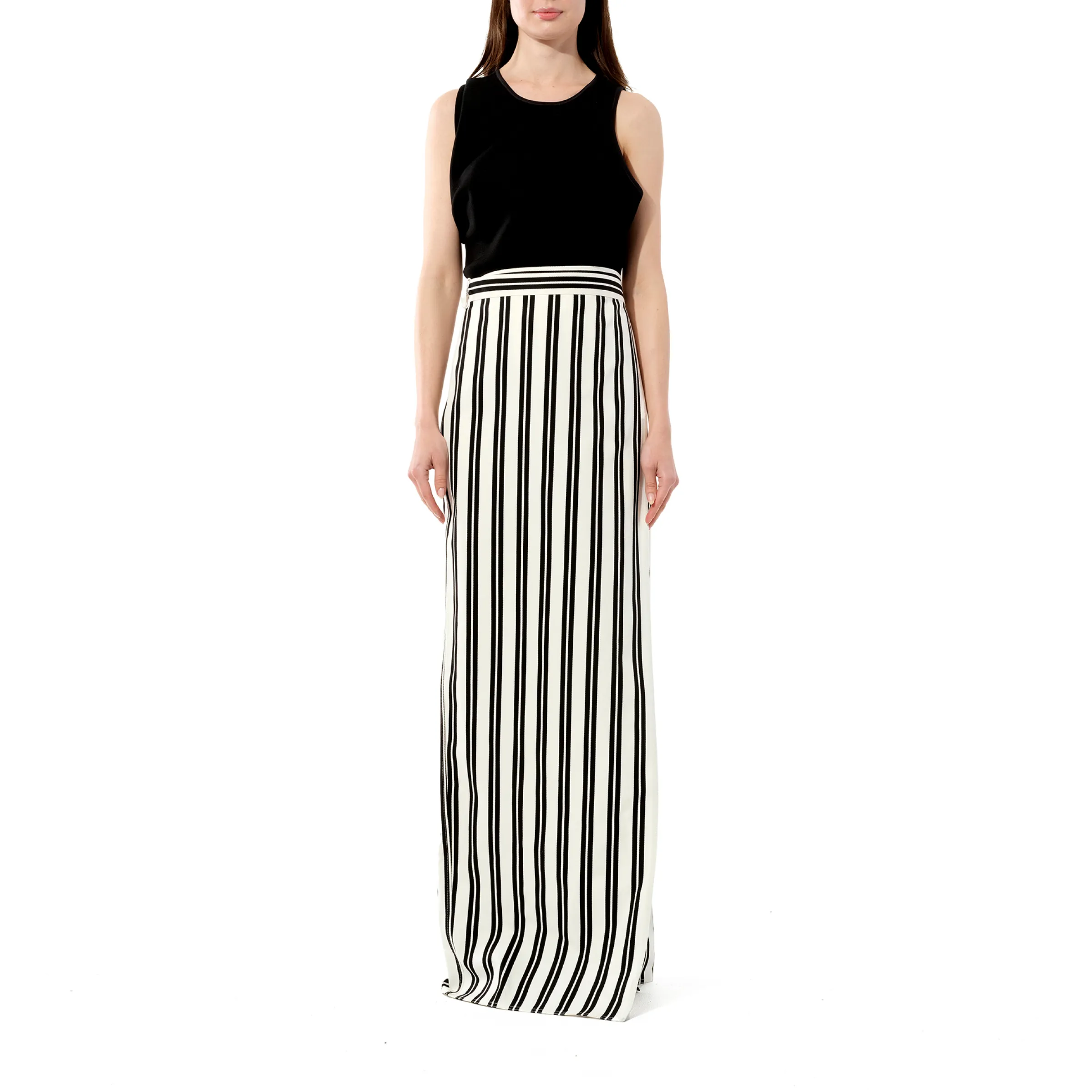 Chilie Skirt in Black/White sold by MARAIS product image thumbnail 4