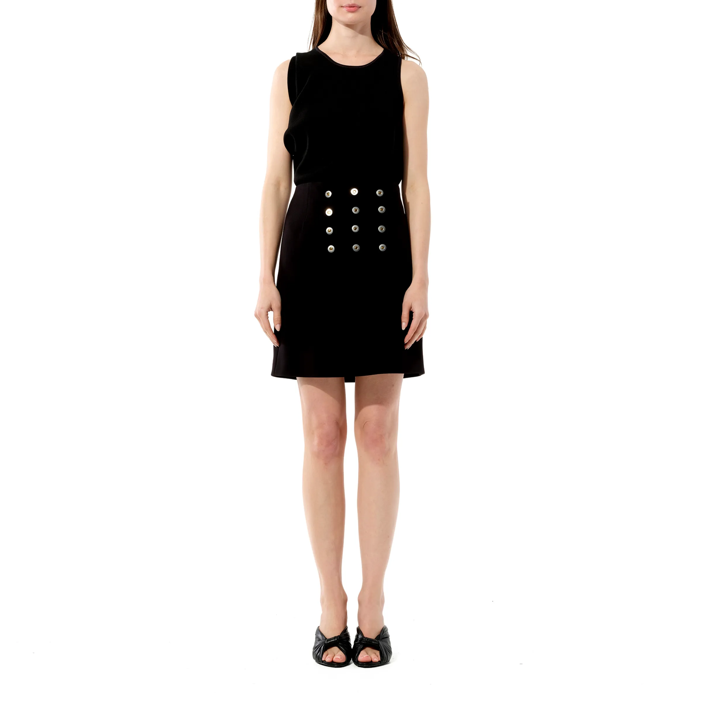 Crepe Skirt in Black sold by MARAIS product image thumbnail 4