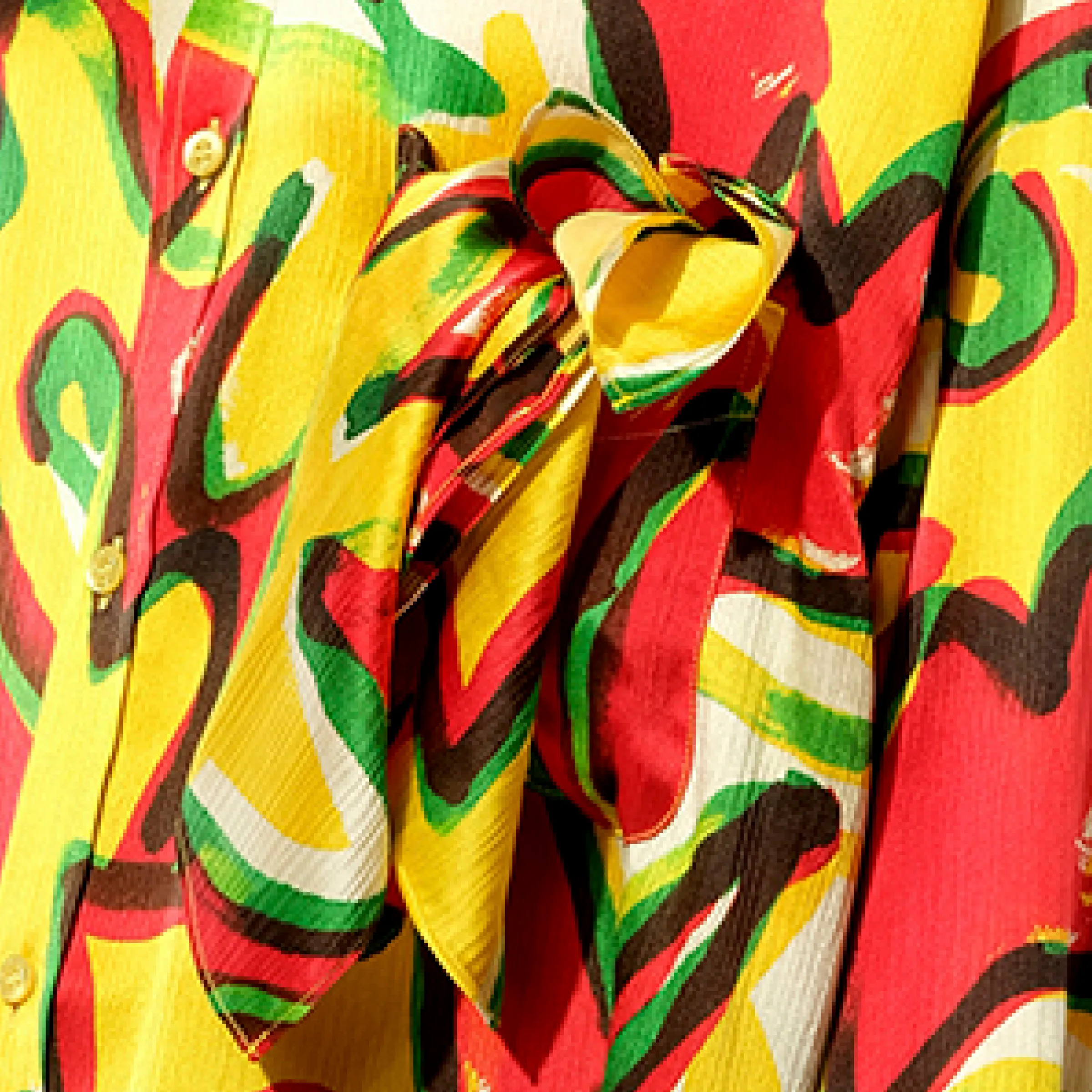 Scarf Flower Shirt in Red sold by MARAIS product image thumbnail 3