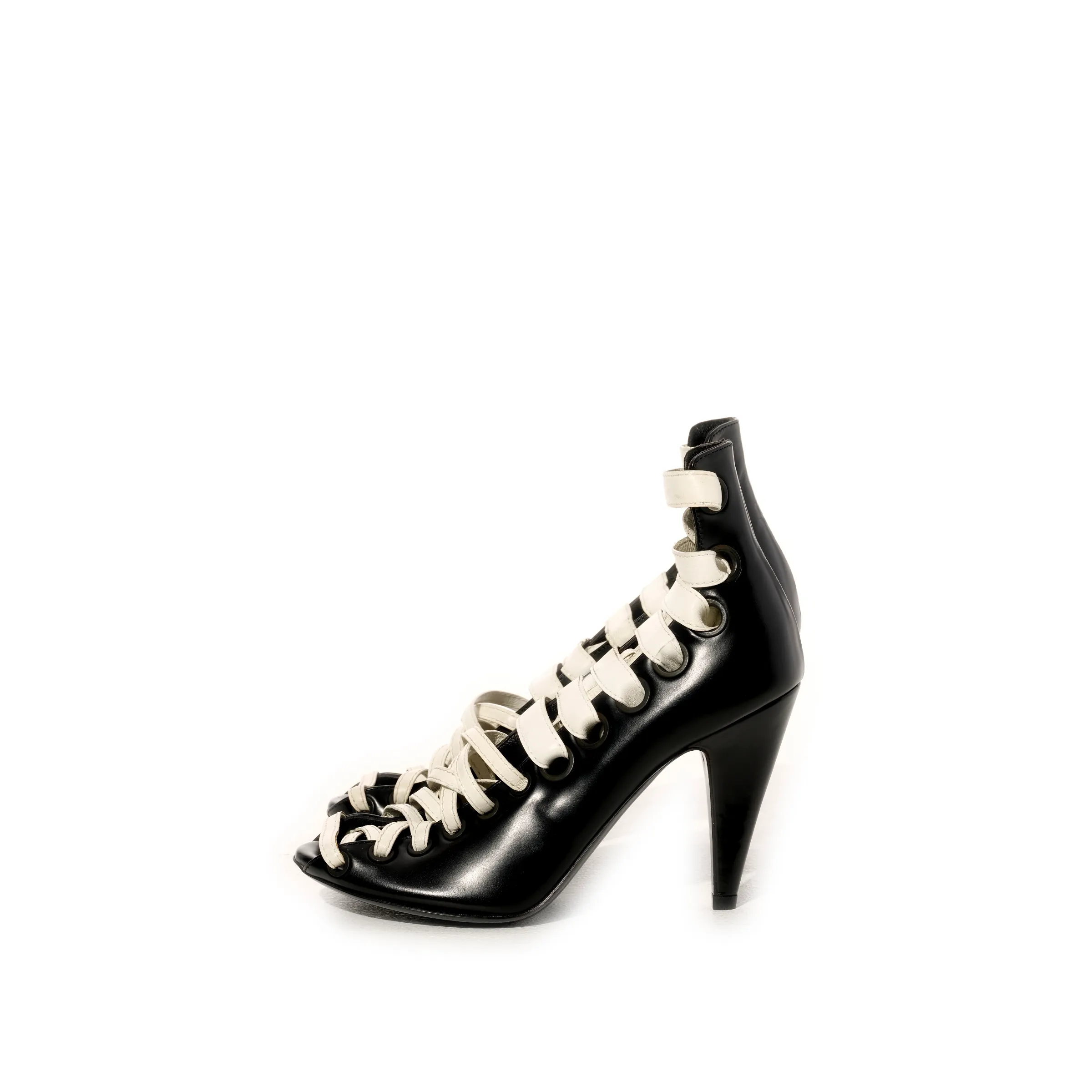 Sandal Leather in Black sold by MARAIS