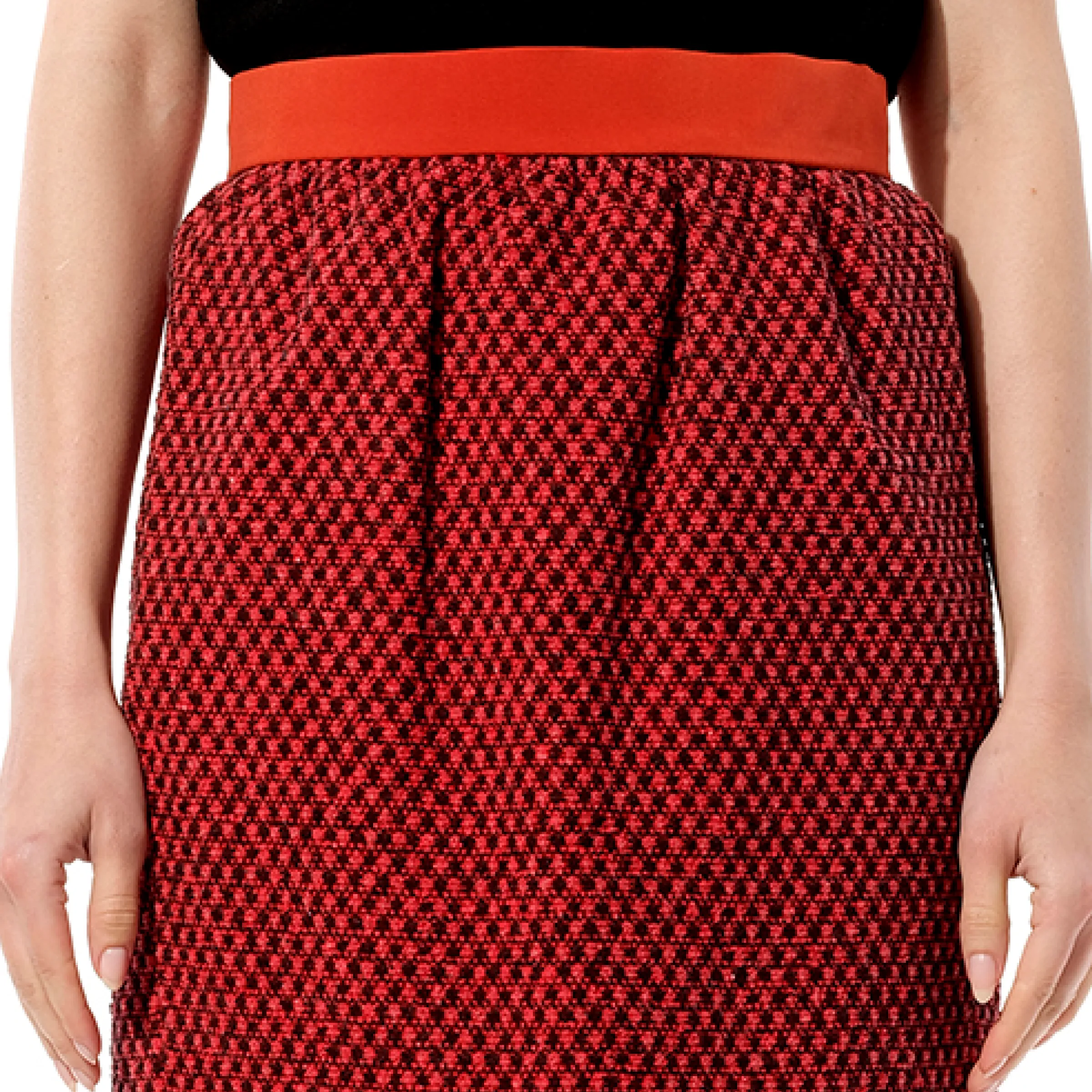 Skirt in Red sold by MARAIS product image thumbnail 2