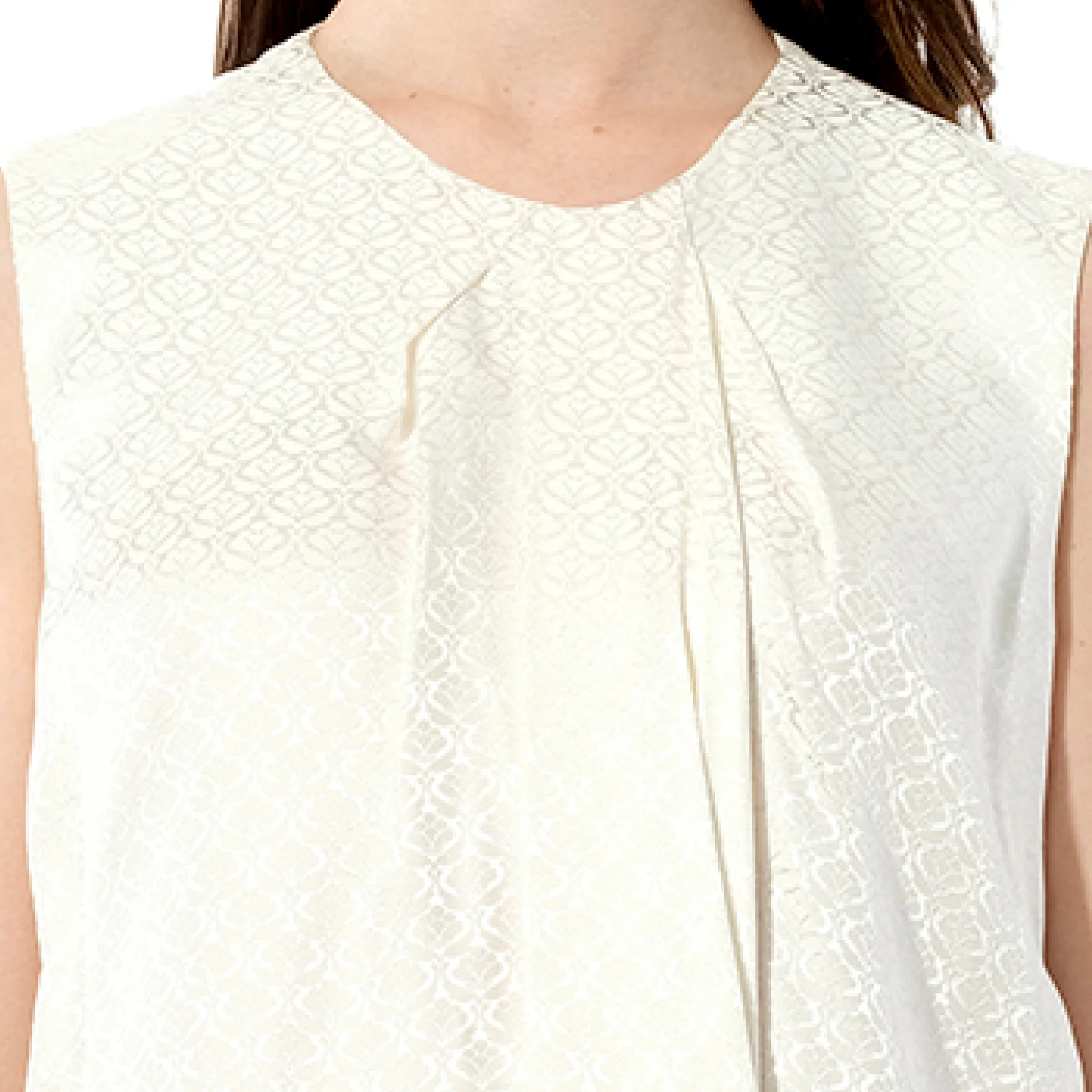 Mix Satin Top in White sold by MARAIS product image thumbnail 2