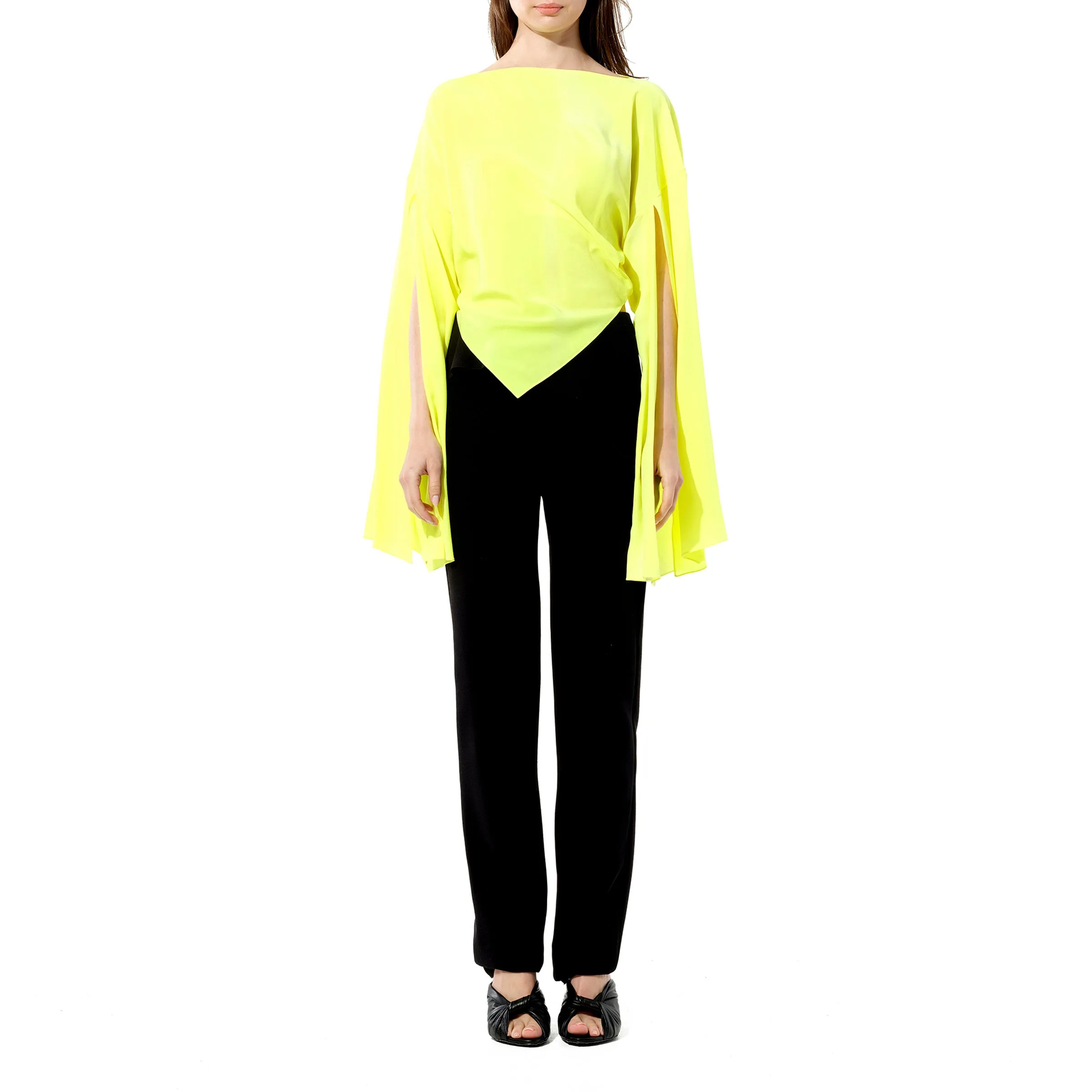 Crepe Top in Yellow sold by MARAIS product image thumbnail 4