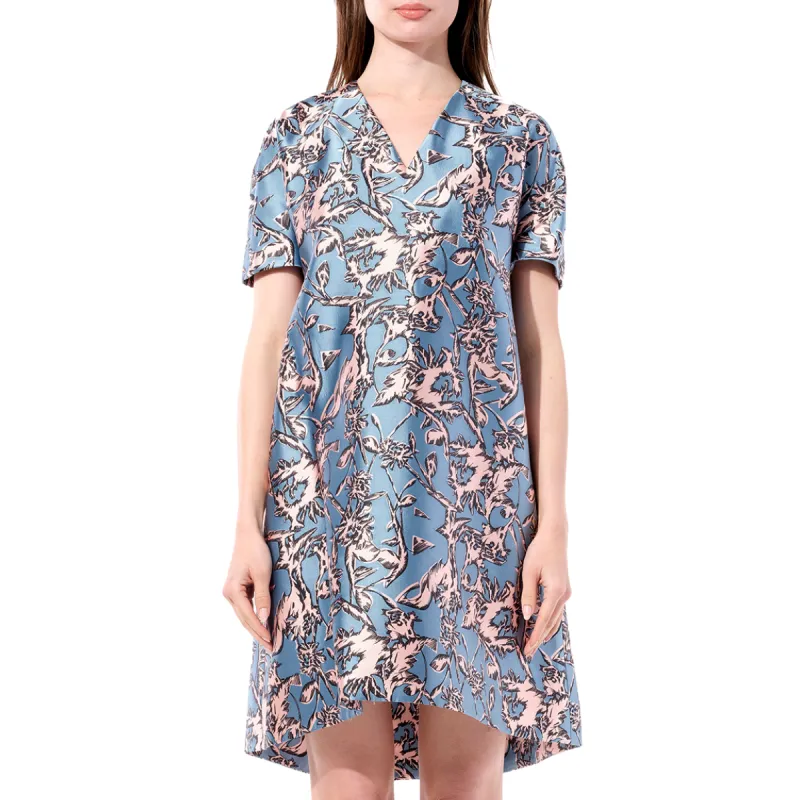 Satin Silk Dress in Multicolor sold by MARAIS