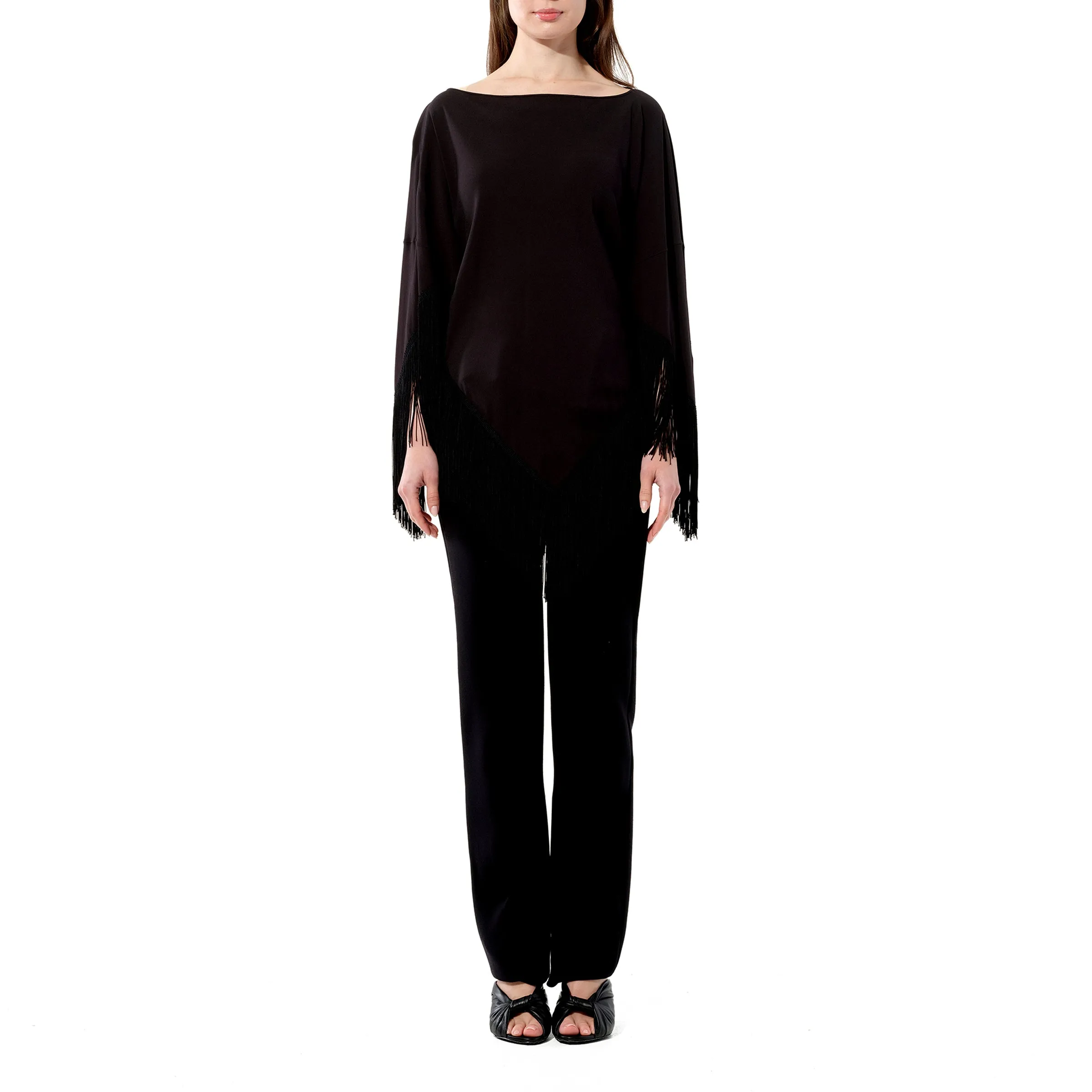 Crepe Top in Black sold by MARAIS product image thumbnail 4